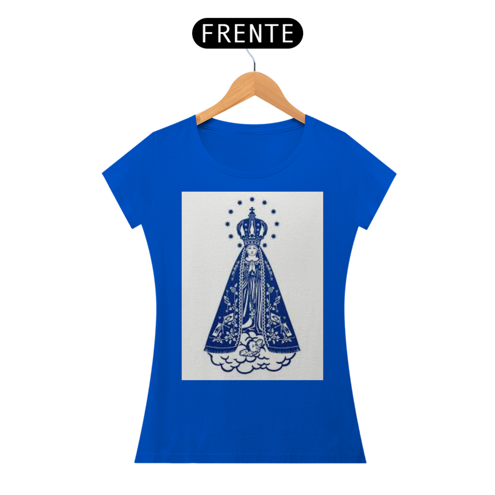 Nome do produto: T-SHIRT N.S.APARECIDA FEM