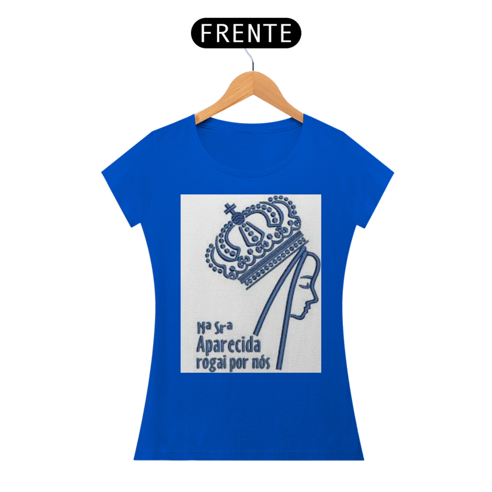 Nome do produto: T-SHIRT N.S.APARECIDA FEM