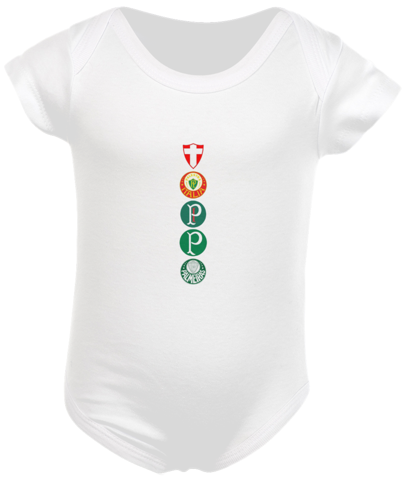 Nome do produto: BODY PALMEIRAS INFANTIL