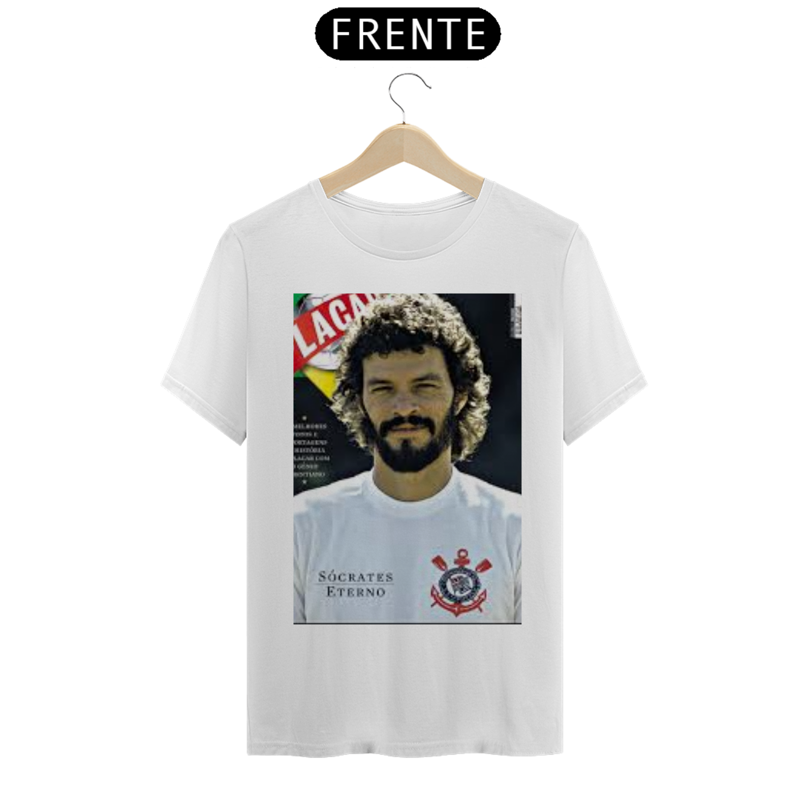 Nome do produto: T-SHIRT CORINTHIANS DR. SOCRATES ETERNO