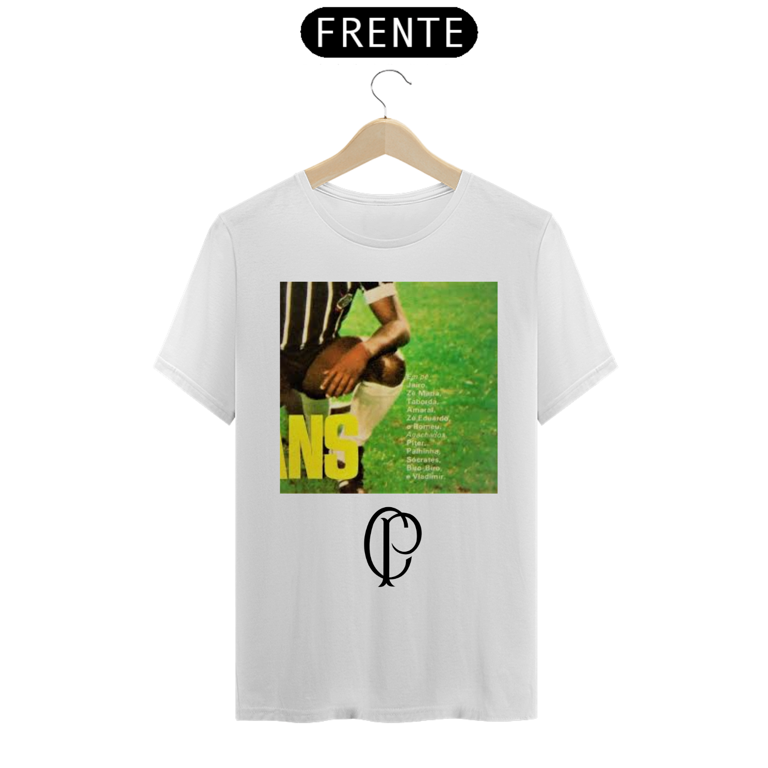 Nome do produto: T-SHIRT CORINTHIANS ESCALAÇÃO 