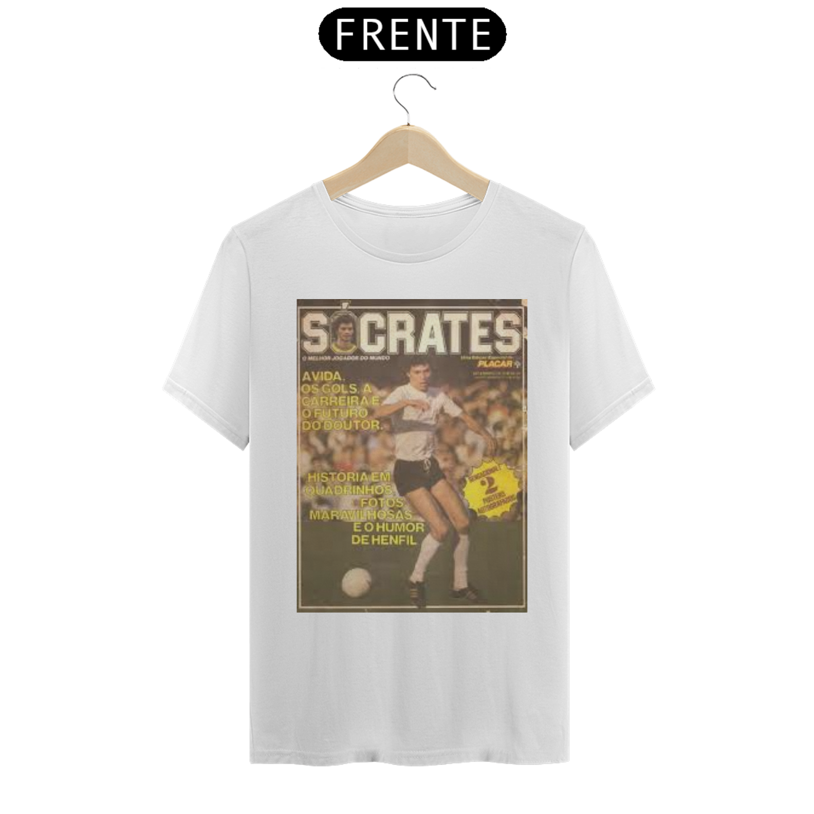 Nome do produto: T-SHIRT CORINTHIANS DR.SOCRATES