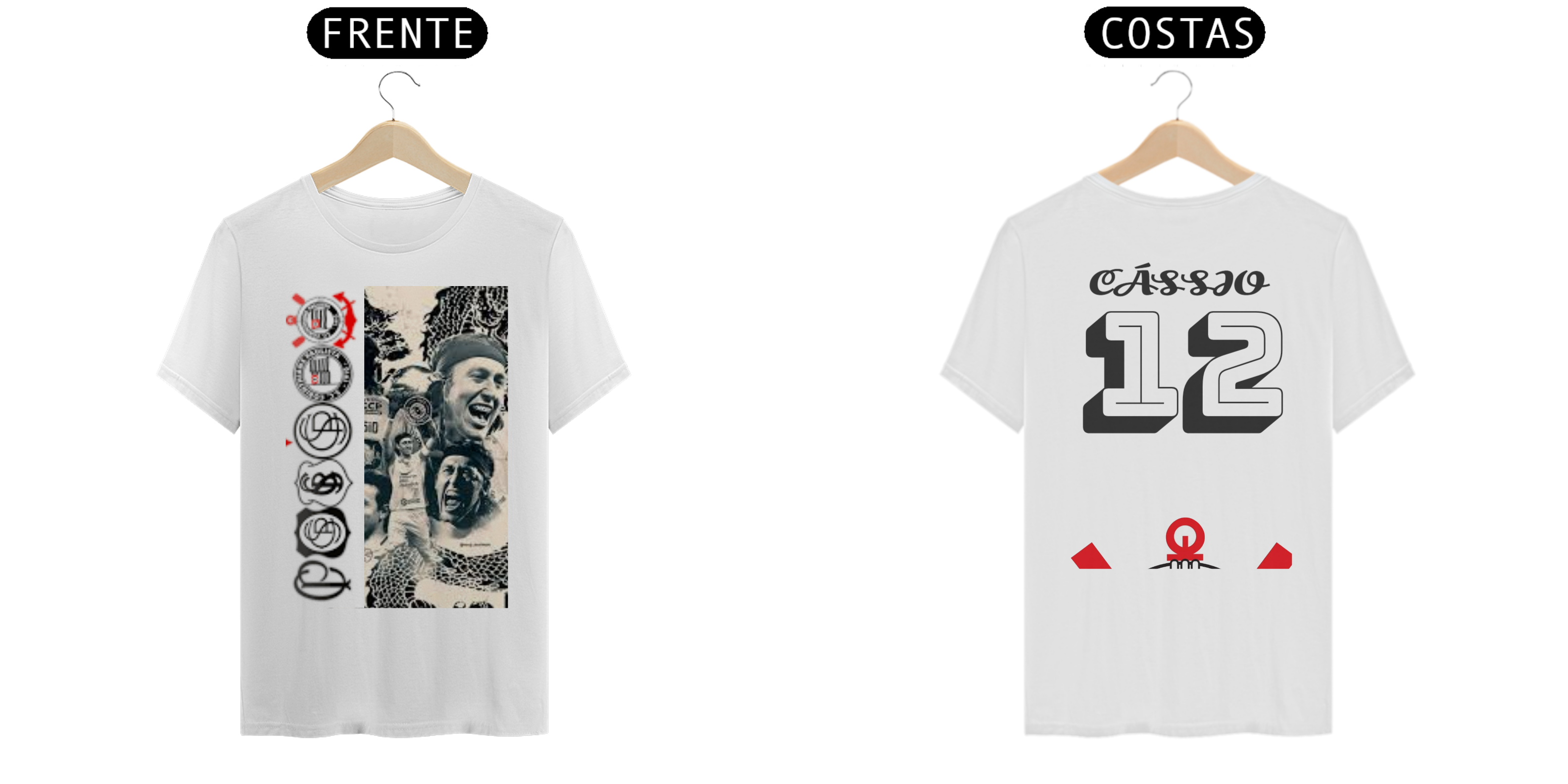 Nome do produto: T-SHIRT CORINTHIANS CÁSSIO 12