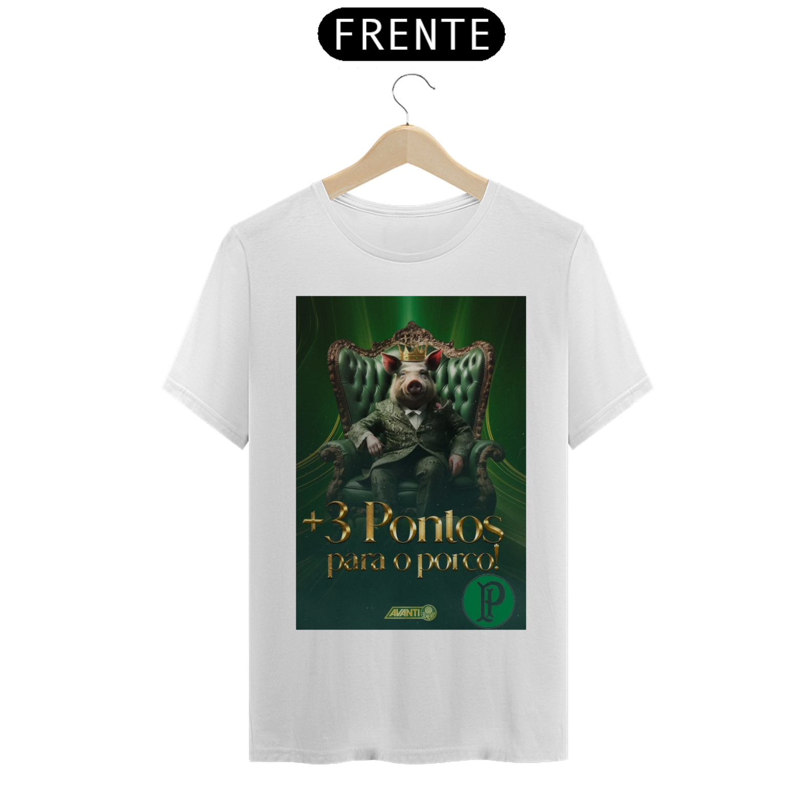 Nome do produto: T-SHIRT PALMEIRAS 