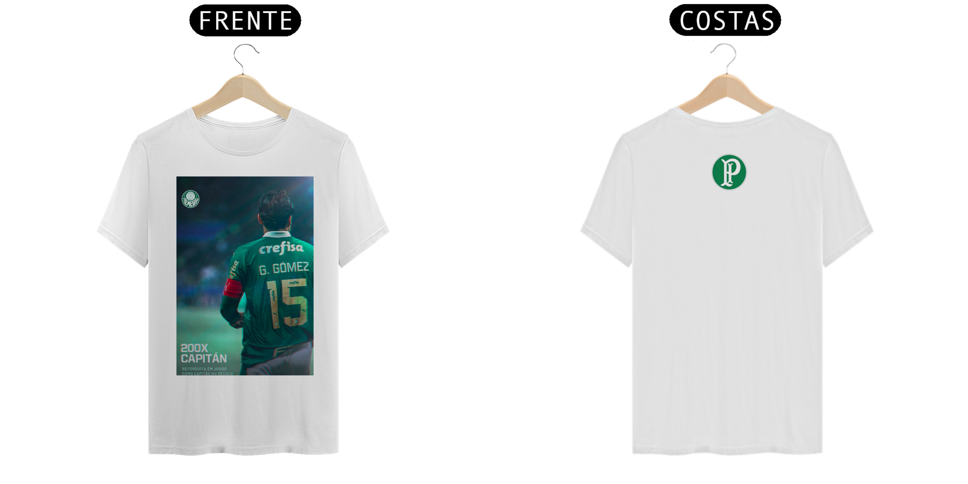 Nome do produto: T-SHIRT PALMEIRAS G.GOMEZ