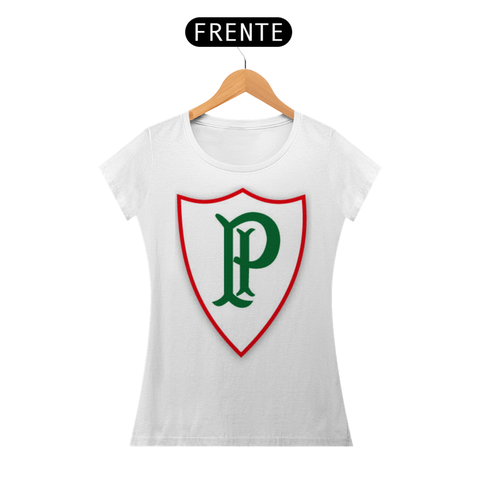Nome do produto: T-SHIRT PALMEIRAS FEM
