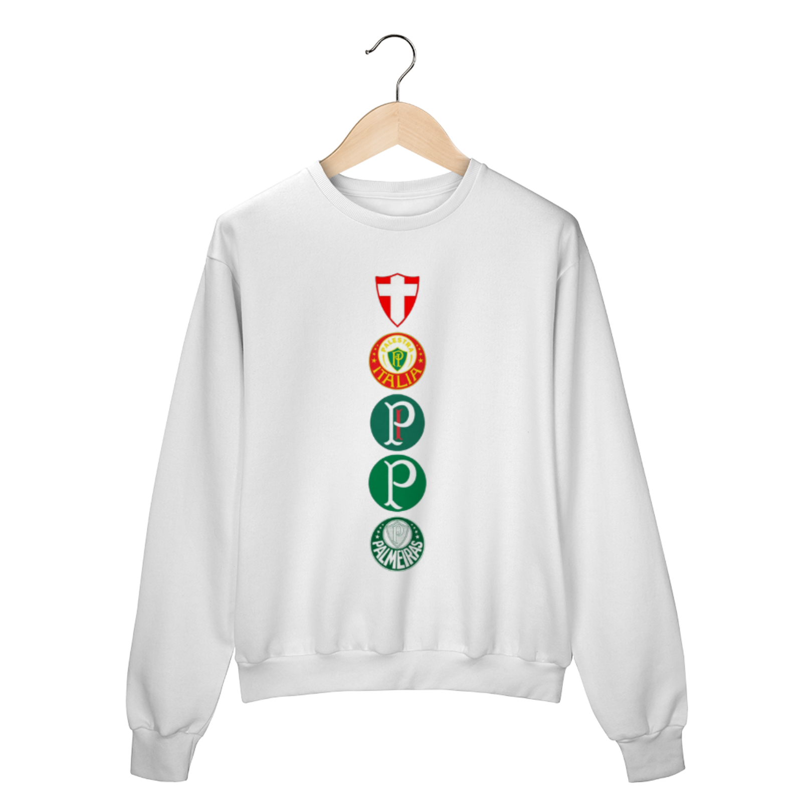 Nome do produto: MOLETOM PALMEIRAS GOLA C