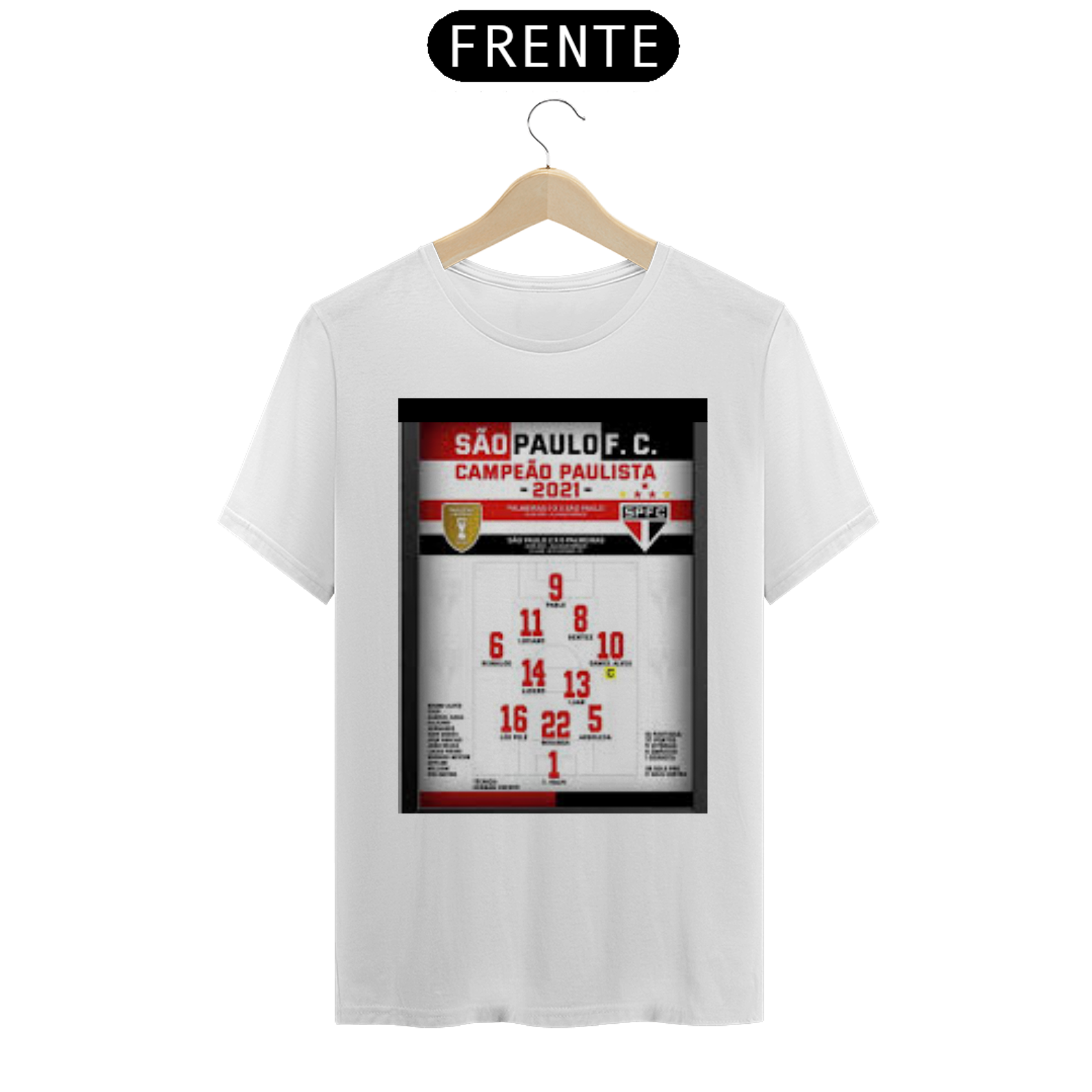 Nome do produto: T-SHIRT SÃO PAULO CAMP LIBERTADORES 2005