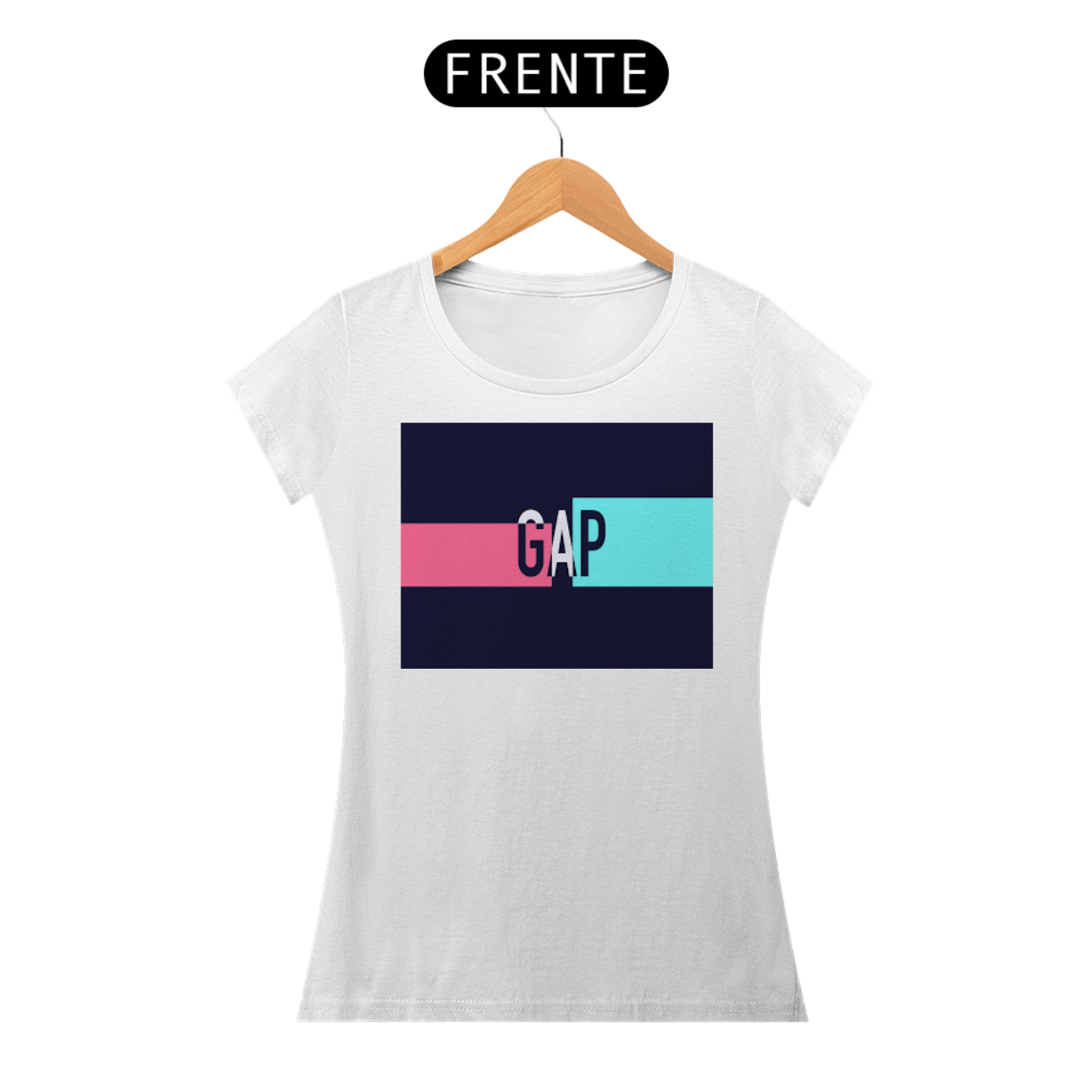 Nome do produto: T-SHIRT GAP FEM