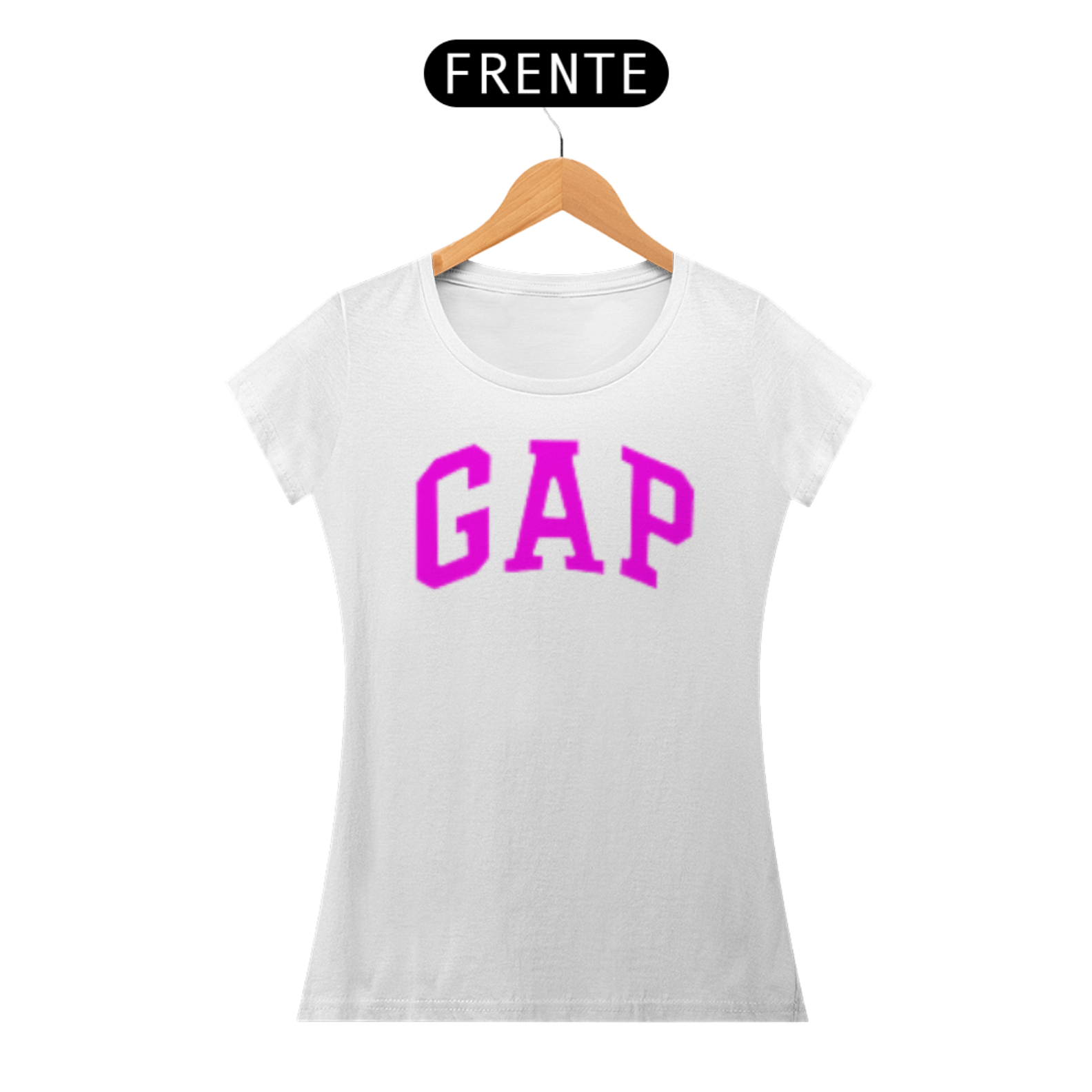 Nome do produto: T-SHIRT GAP FEM