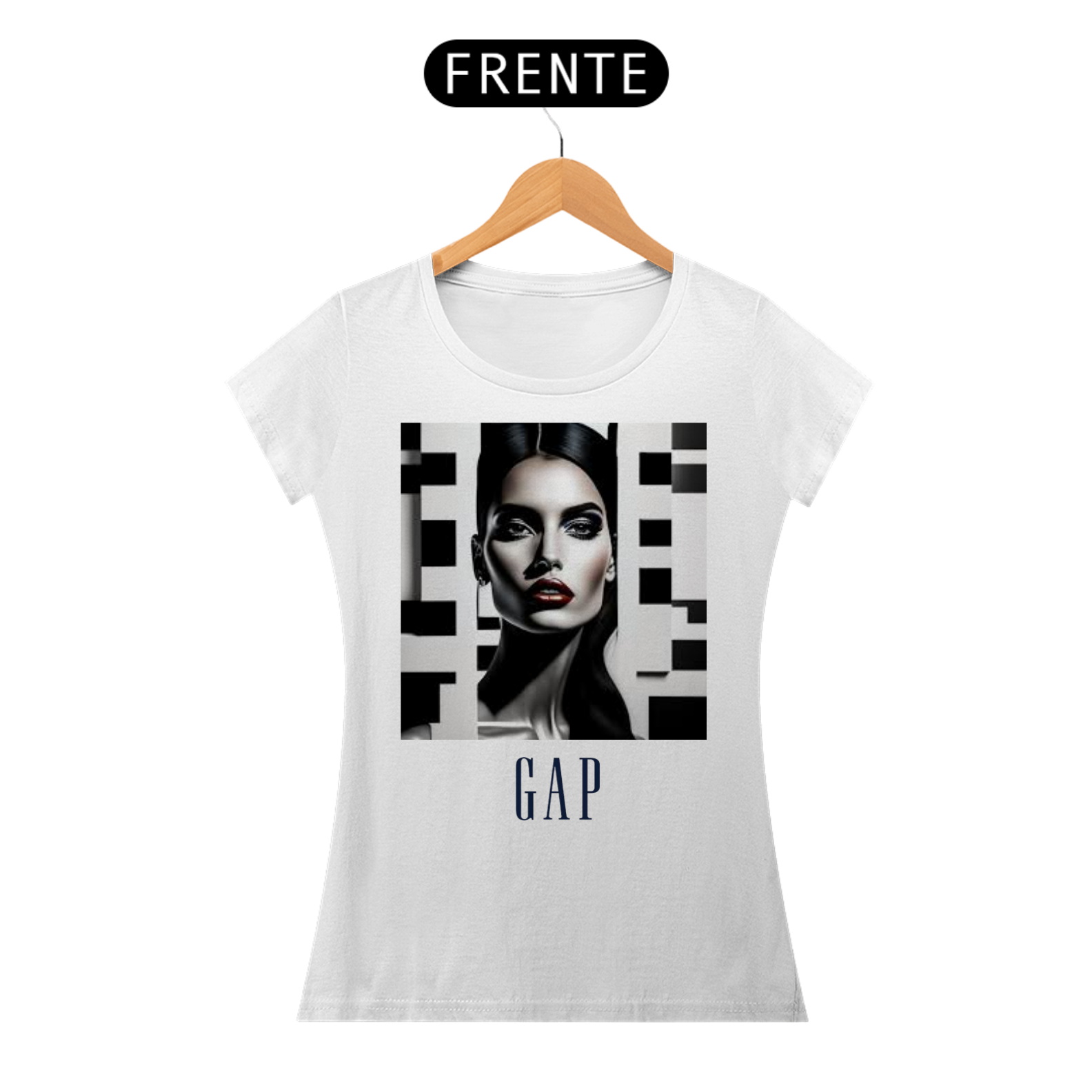 Nome do produto: T-SHIRT GAP FEM