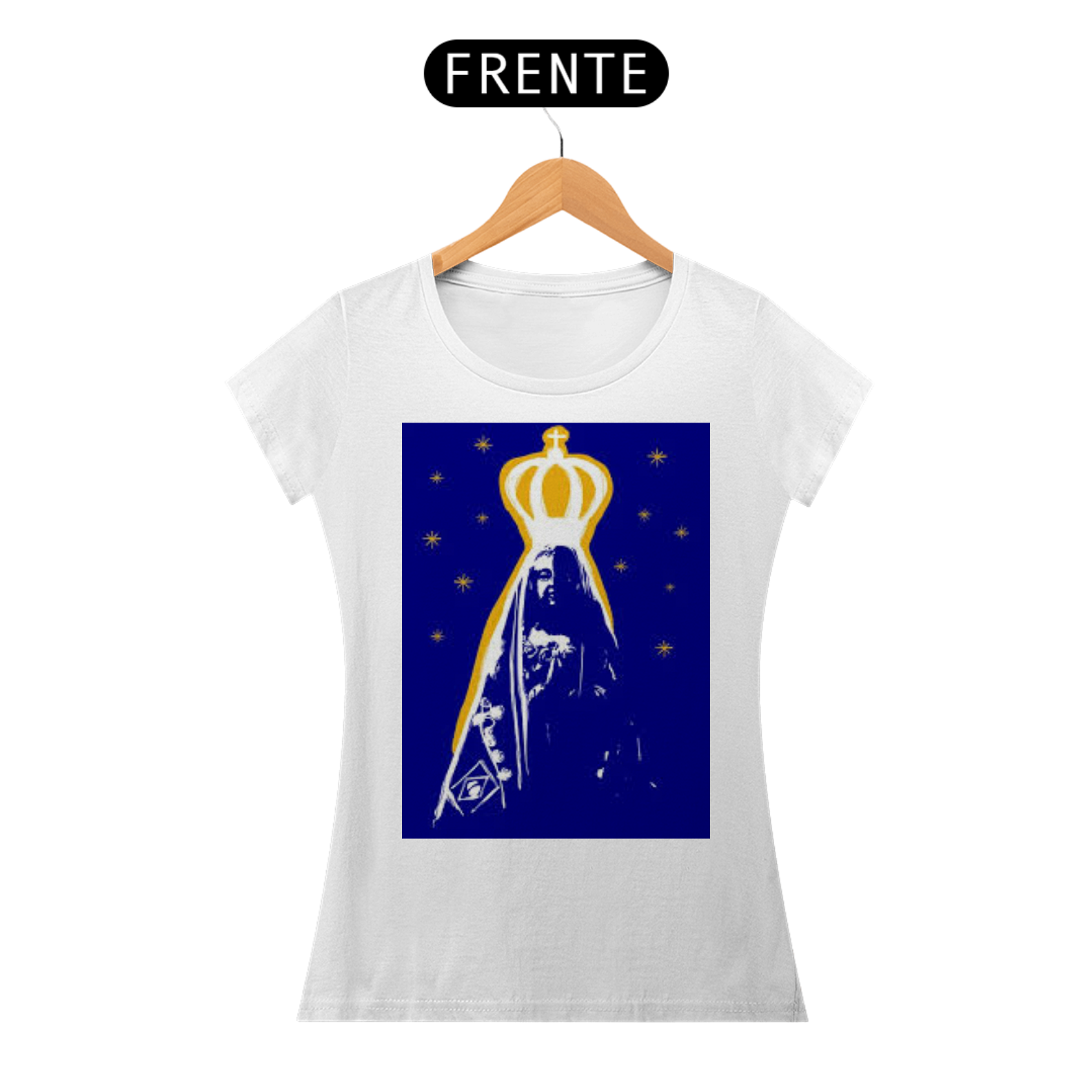 Nome do produto: T-SHIRT N.S.APARECIDA FEM