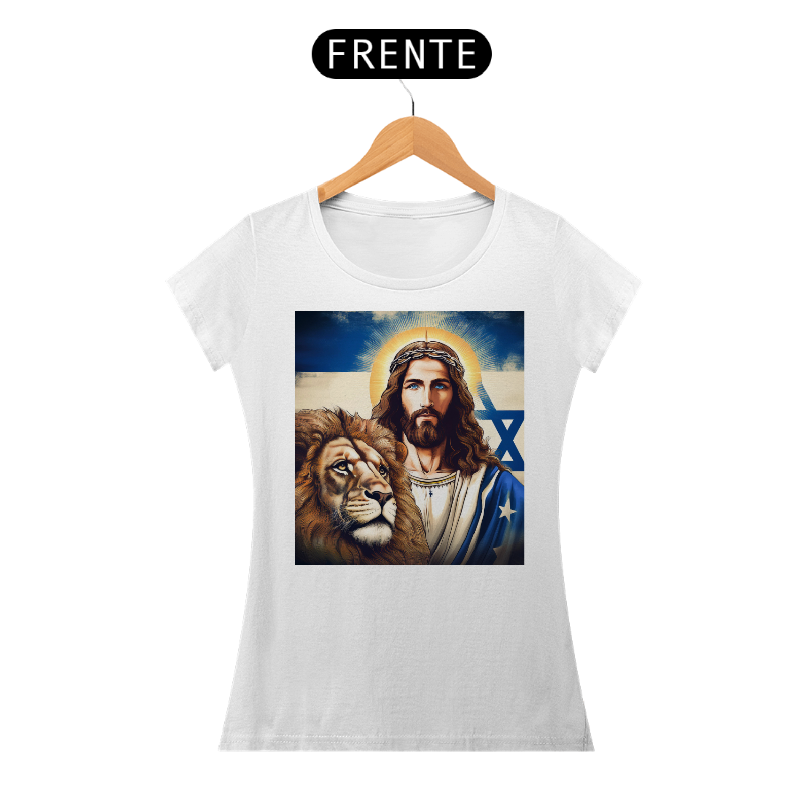 Nome do produto: T-SHIRT JESUS CRISTO FEM