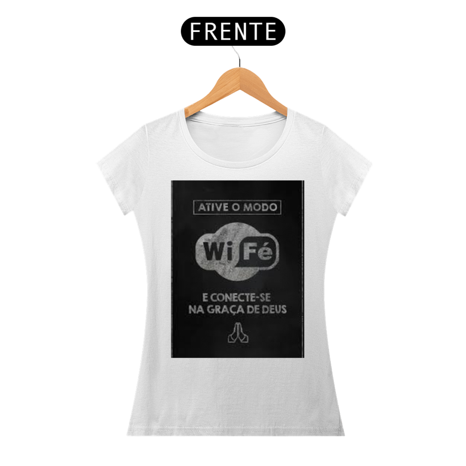 Nome do produto: T-SHIRT JESUS CRISTO FEM