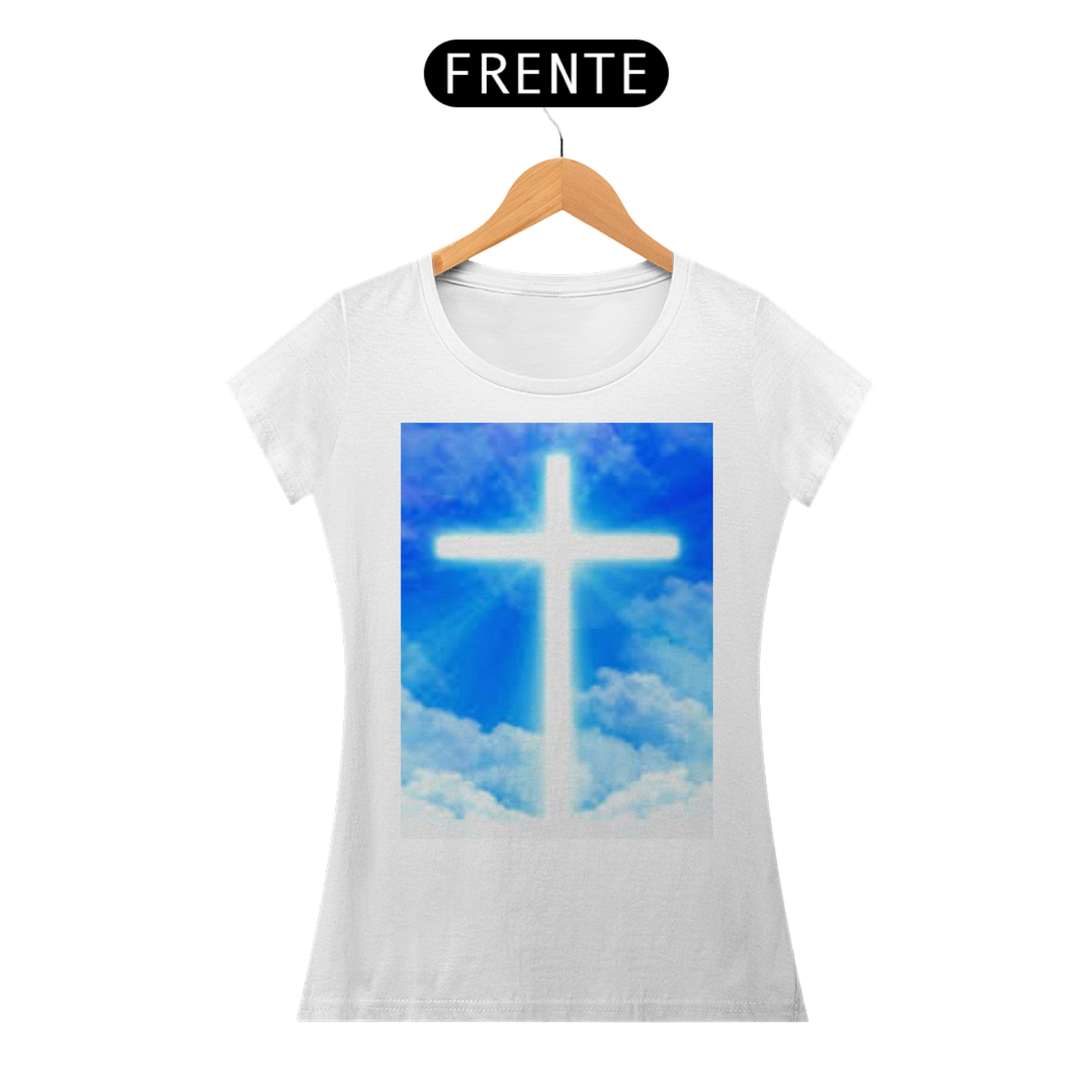 Nome do produto: T-SHIRT JESUS CRISTO FEM