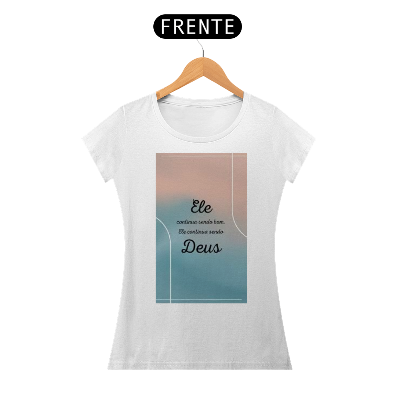 Nome do produto: T-SHIRT JESUS CRISTO FEM