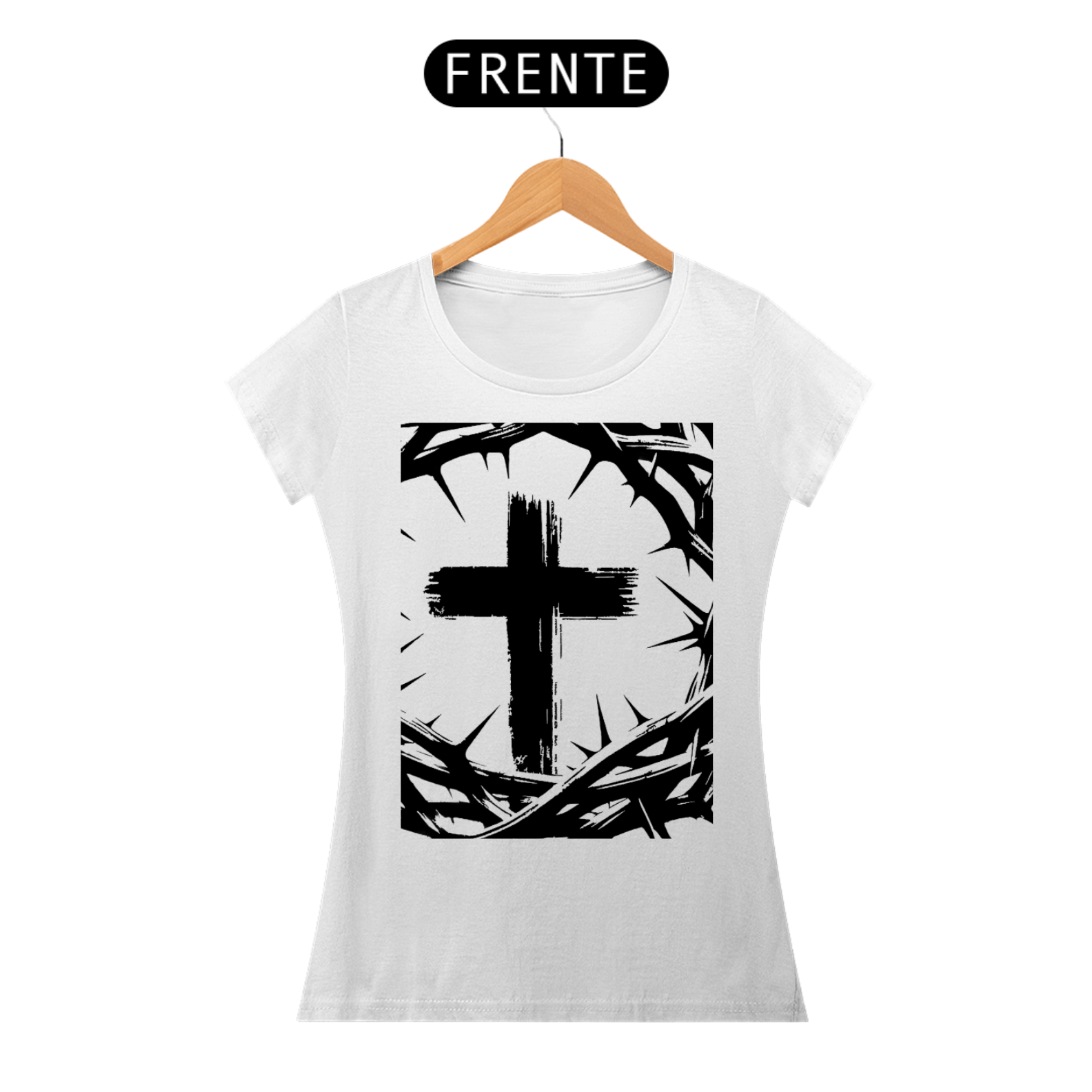 Nome do produto: T-SHIRT JESUS CRISTO FEM