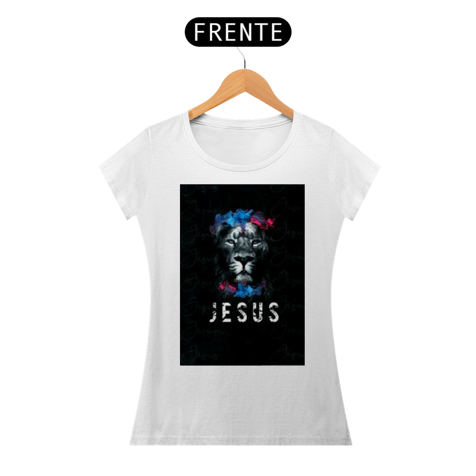 Nome do produto: T-SHIRT JESUS CRISTO FEM