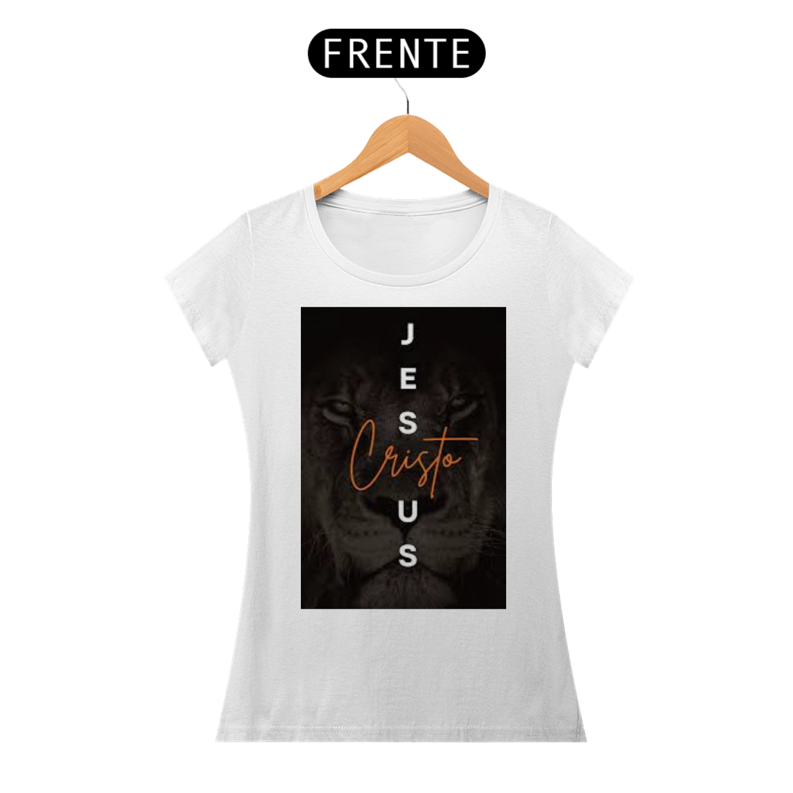 Nome do produto: T-SHIRT JESUS CRISTO FEM