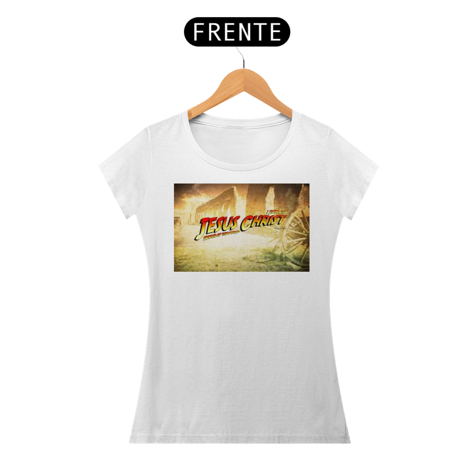 Nome do produto: T-SHIRT JESUS CRISTO FEM