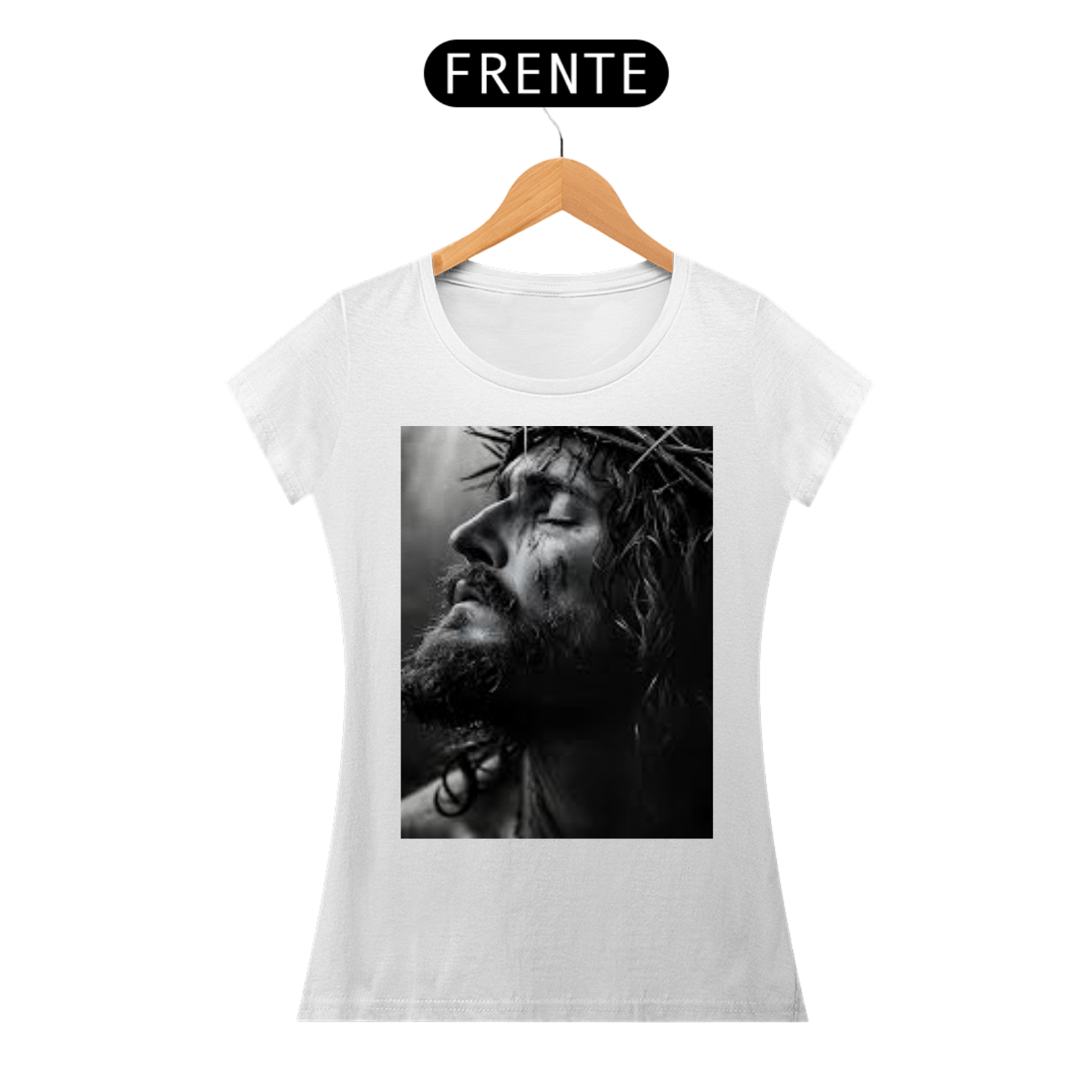 Nome do produto: T-SHIRT JESUS CRISTO FEM