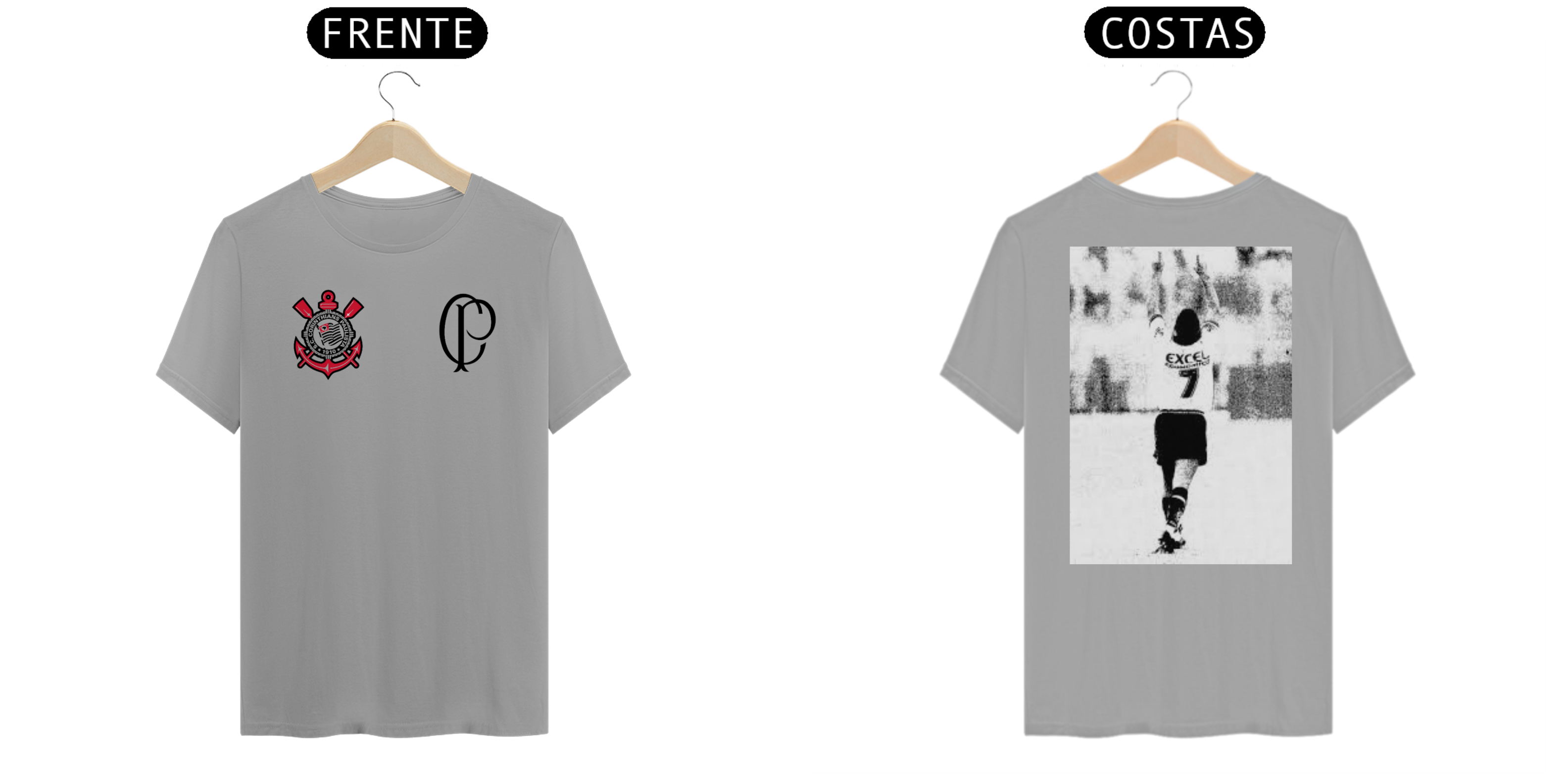 Nome do produto: T-SHIRT CORINTHIANS MARCELINHO 7 F/C