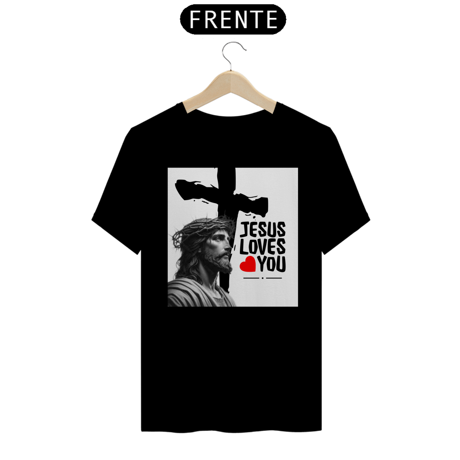 Nome do produto: T-SHIRT JESUS CRISTO