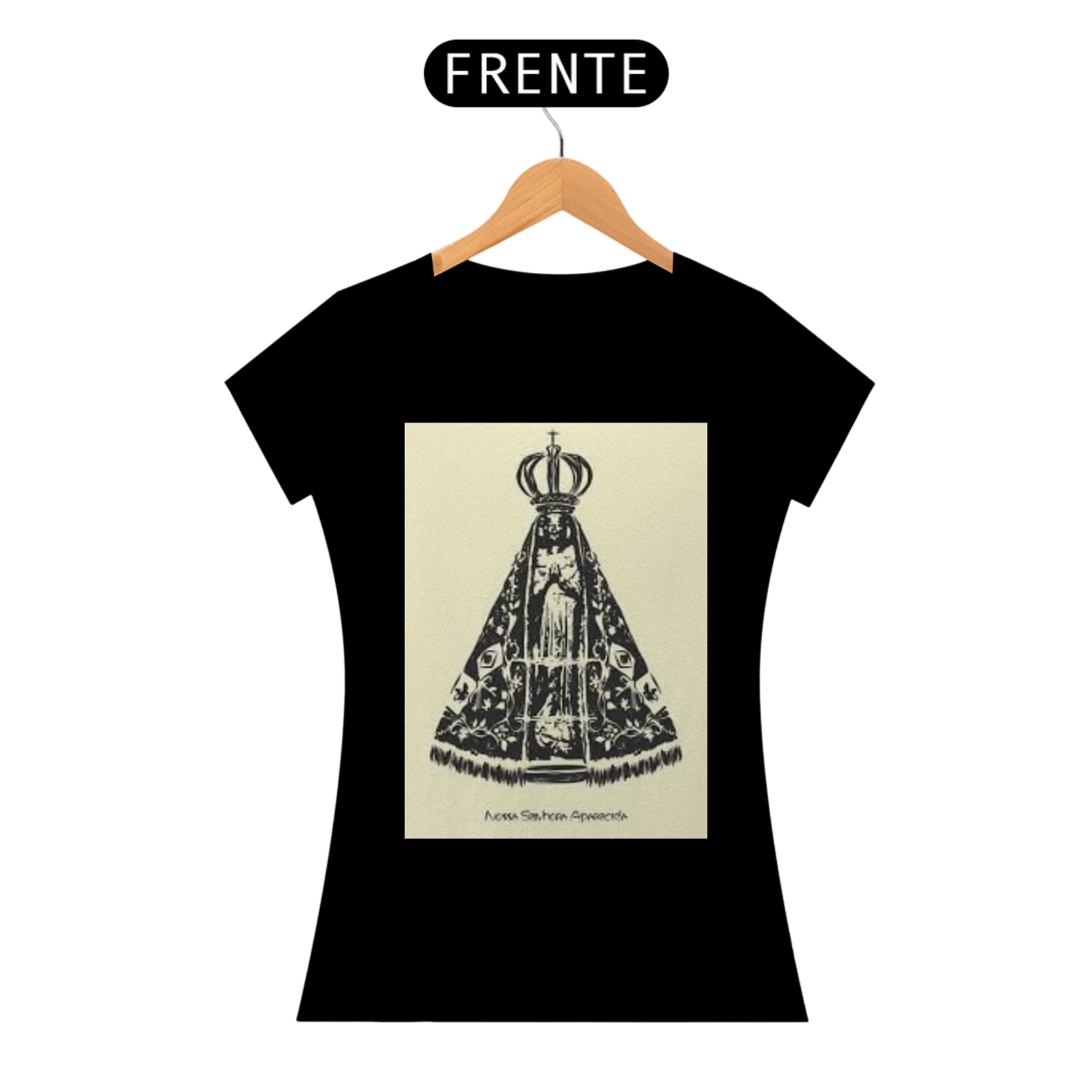 Nome do produto: T-SHIRT N.S.APARECIDA FEM