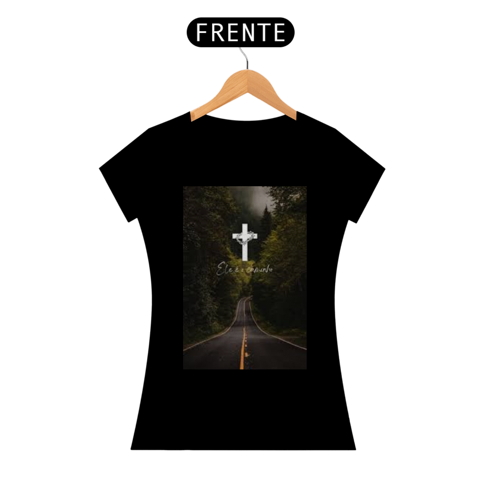 Nome do produto: T-SHIRT JESUS CRISTO FEM