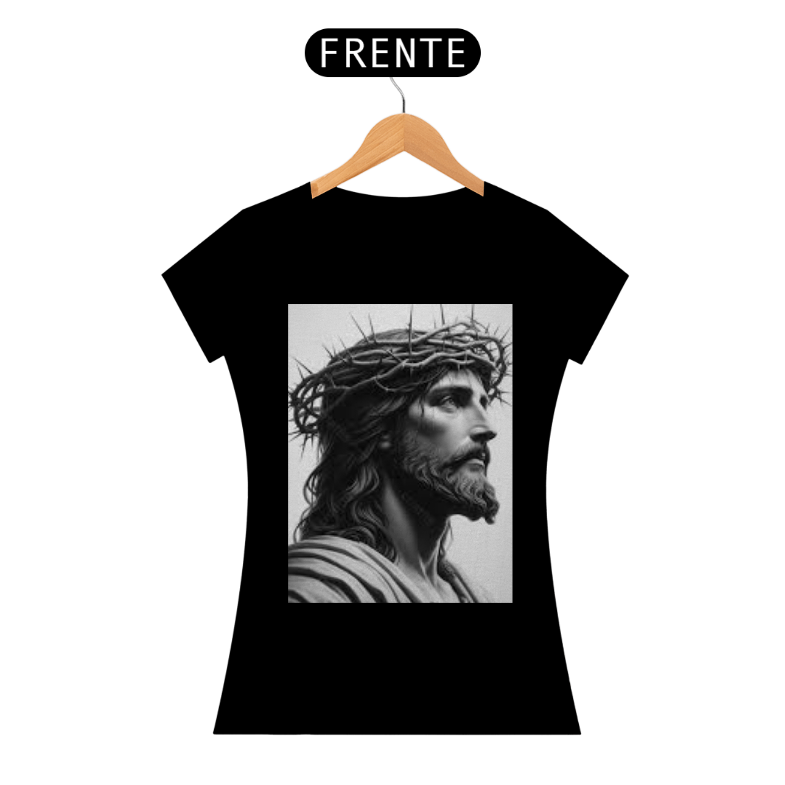 Nome do produto: T-SHIRT JESUS CRISTO FEM