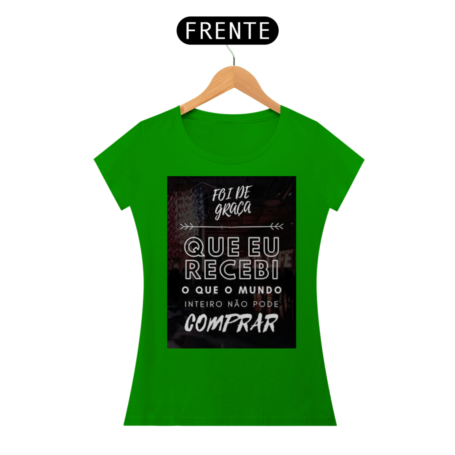 Nome do produto: T-SHIRT JESUS CRISTO FEM