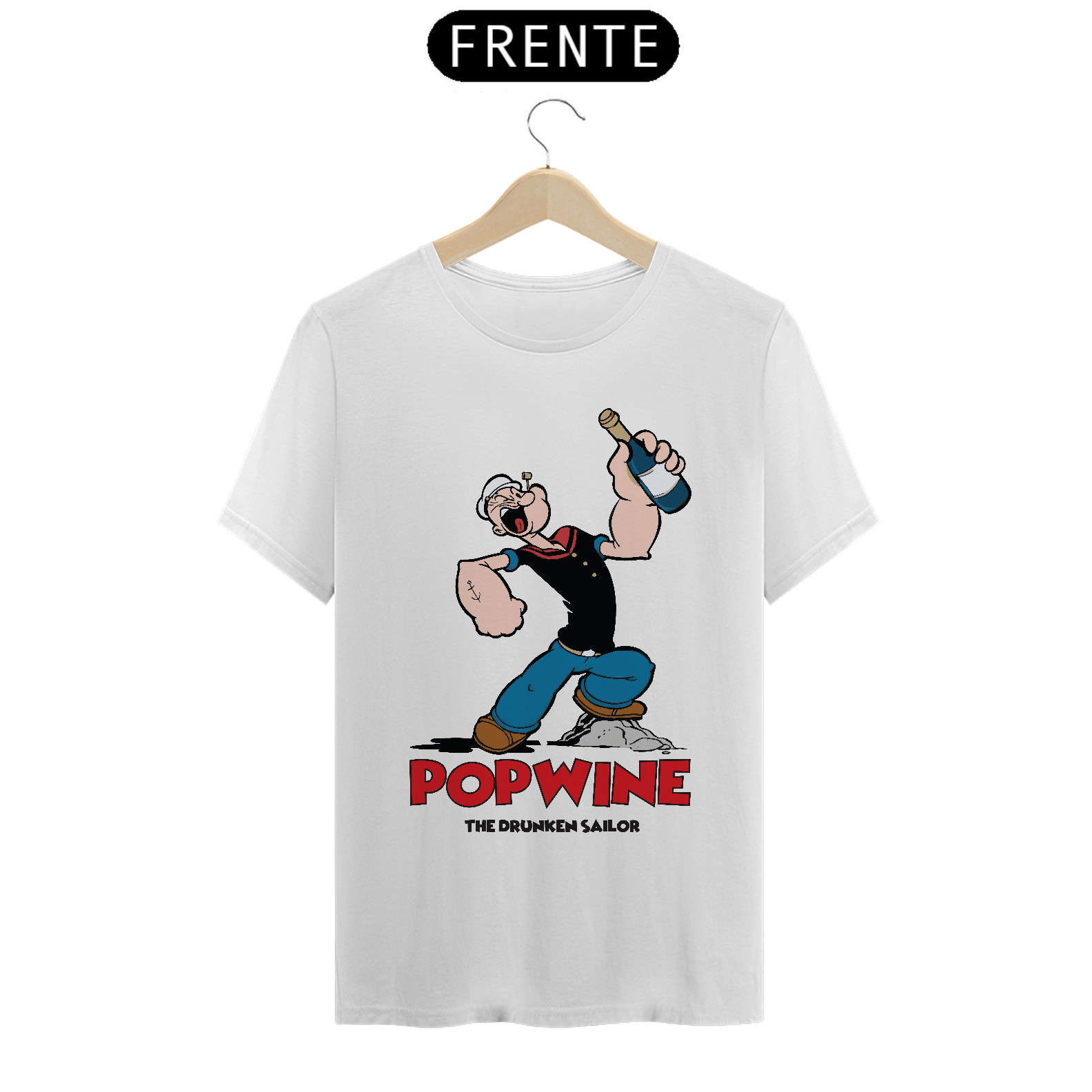 Nome do produto  Camiseta Popeye
