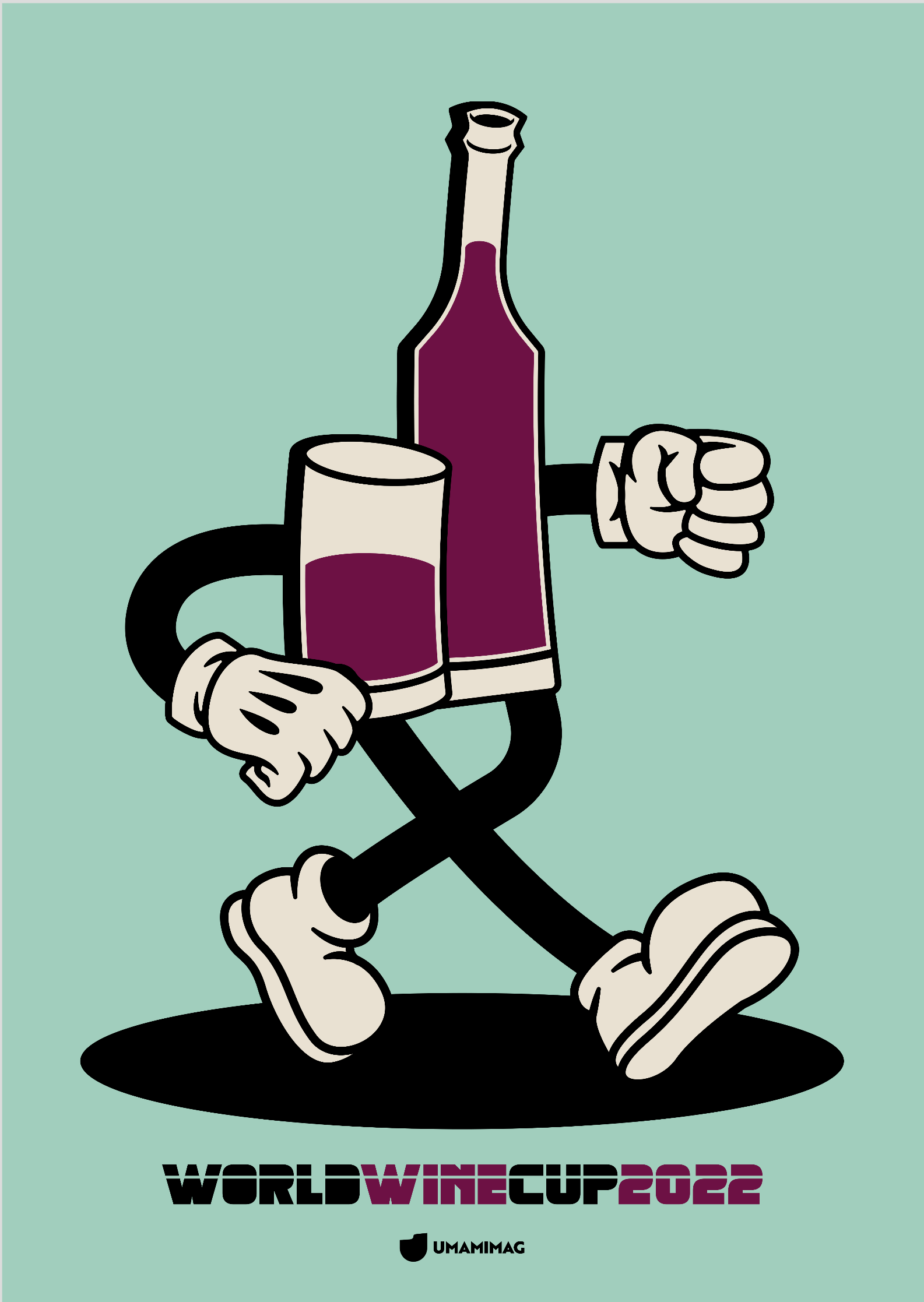 Nome do produto  Poster World Wine Cup  42l x 59,4a - A2