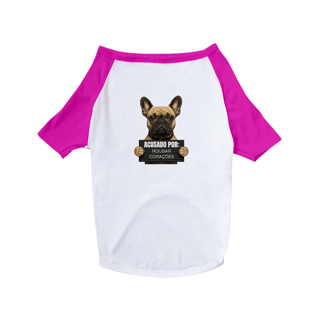 Bulldog Acustado | T-shirt Pet