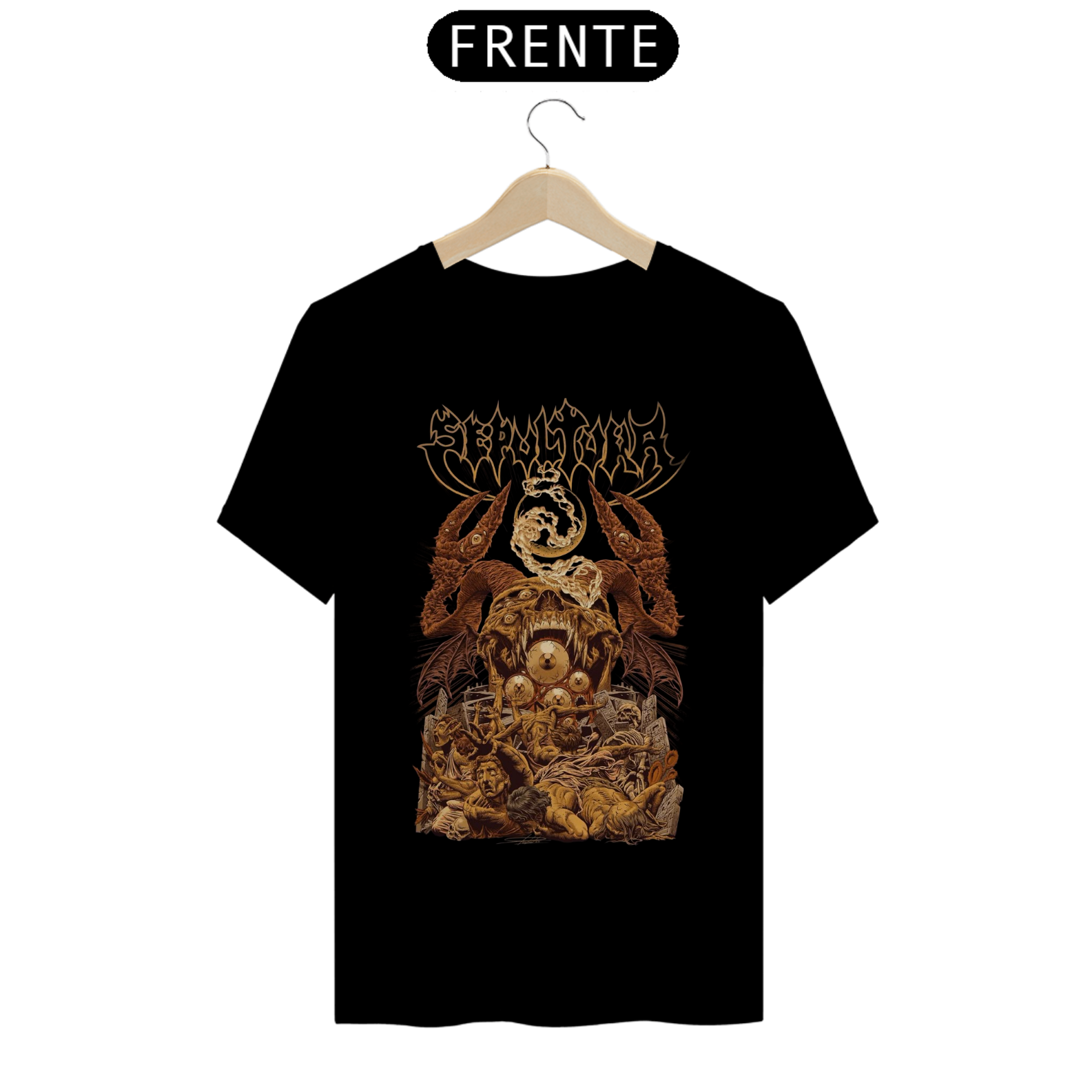 Nome do produto: Camiseta Sepultura