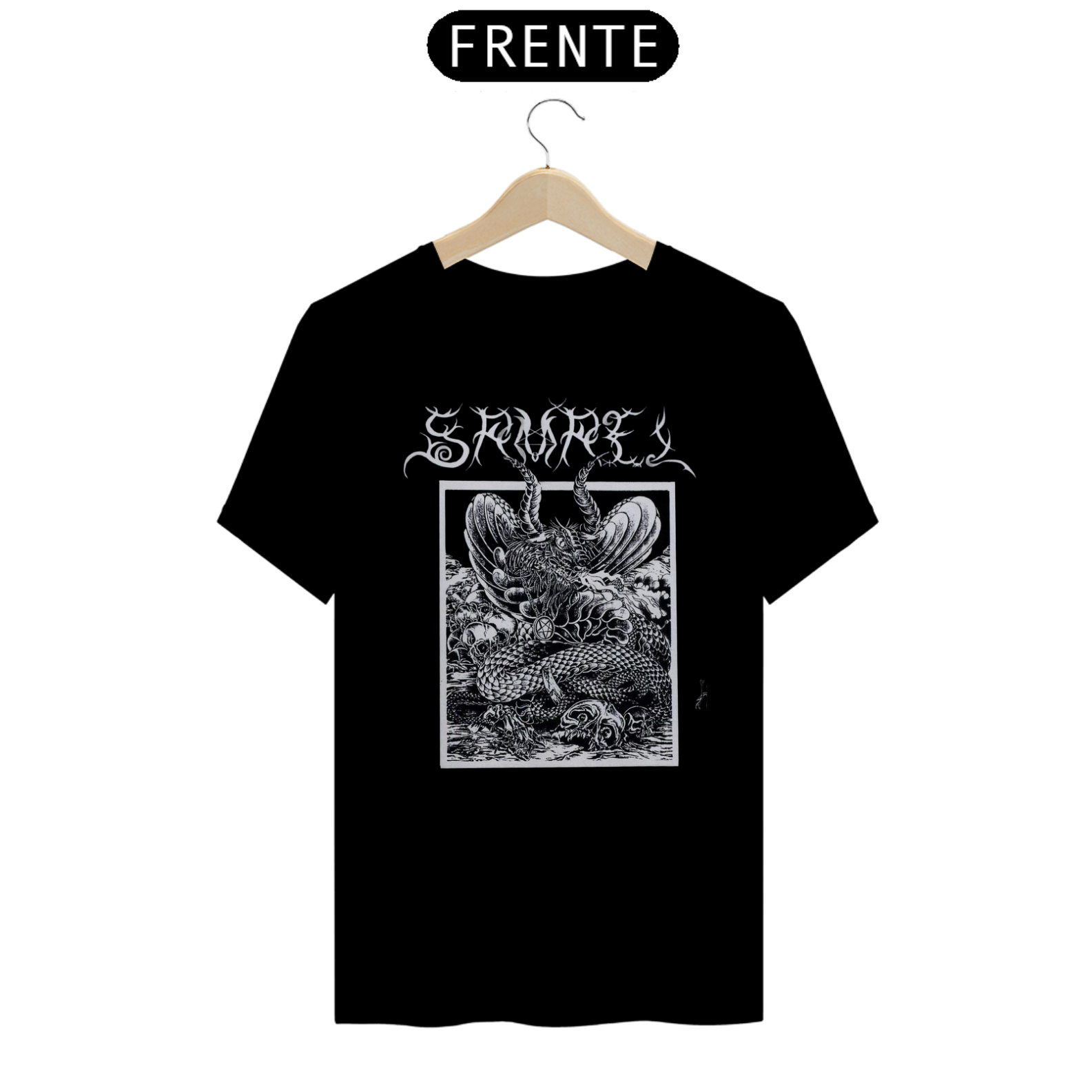 Nome do produto: Camiseta Samael Worship Him