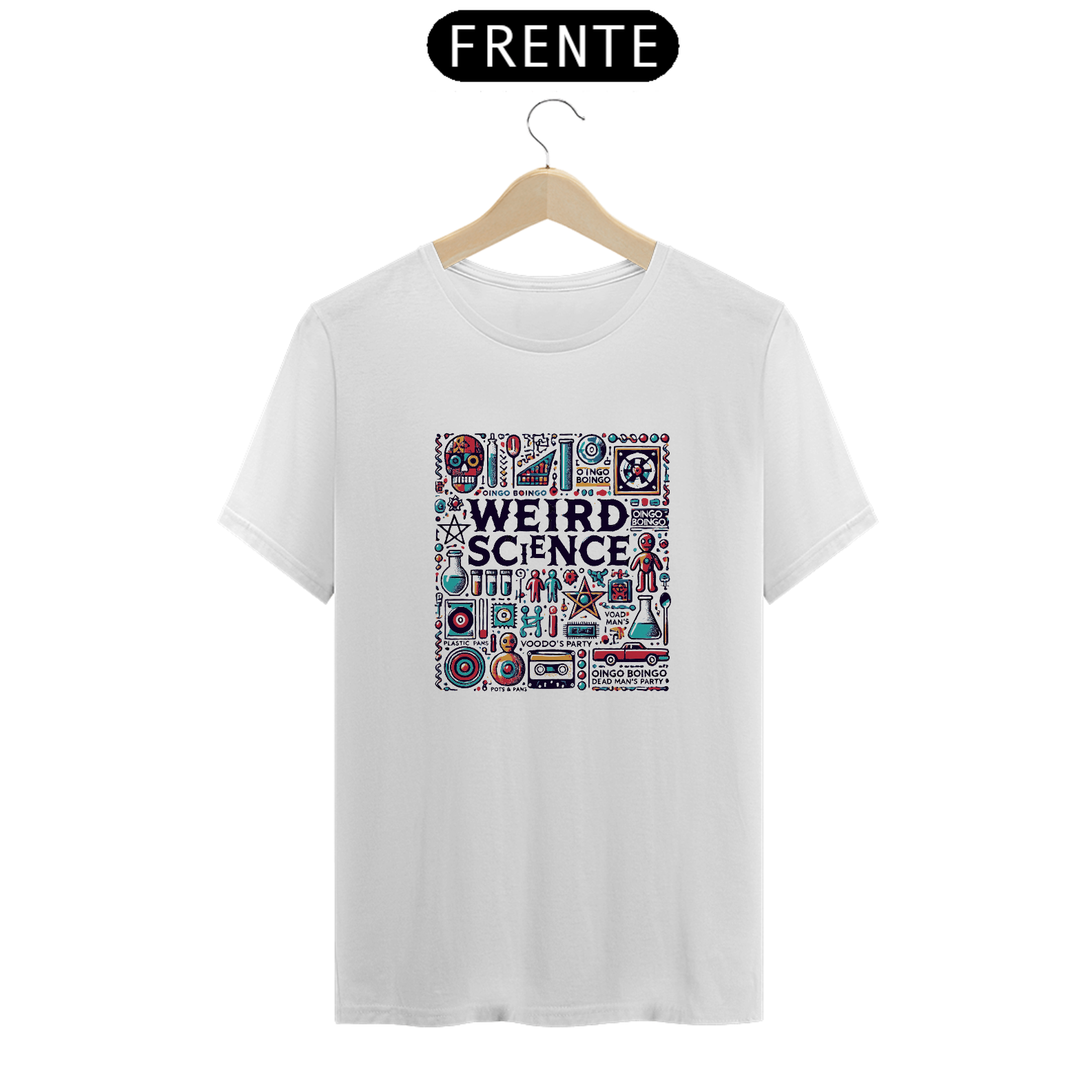 Nome do produto: Camiseta Weird Science
