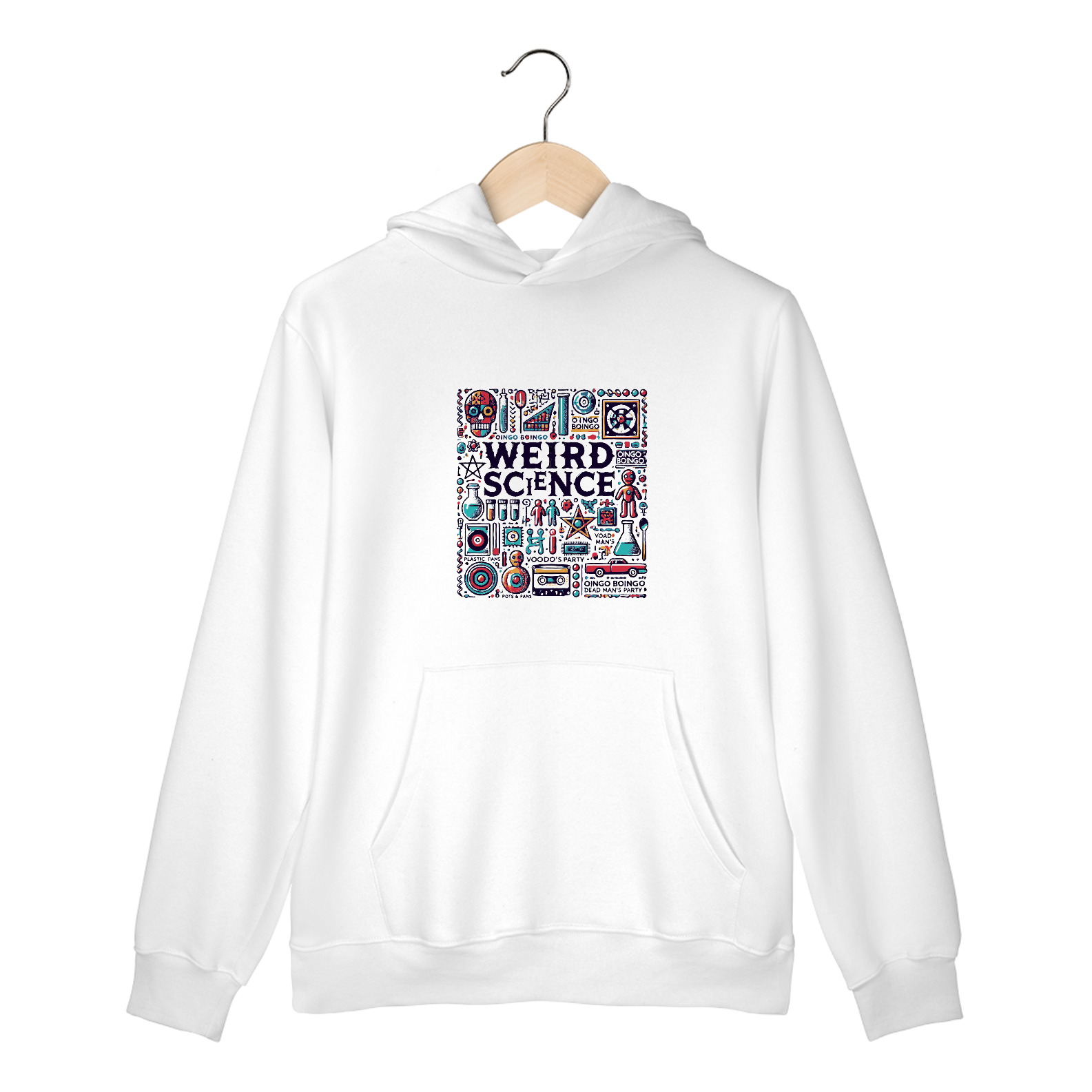 Nome do produto: Moletom Canguru  Weird Science