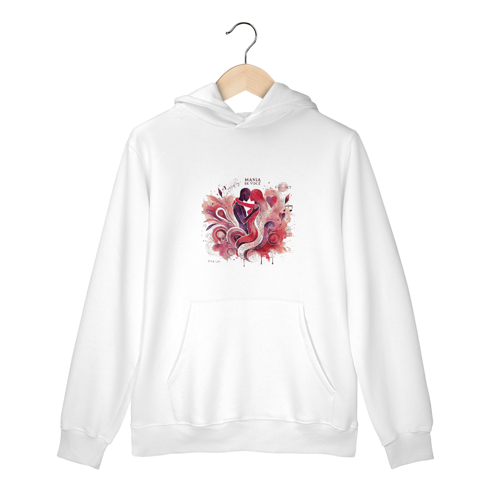 Nome do produto: Moletom Canguru Mania De Você