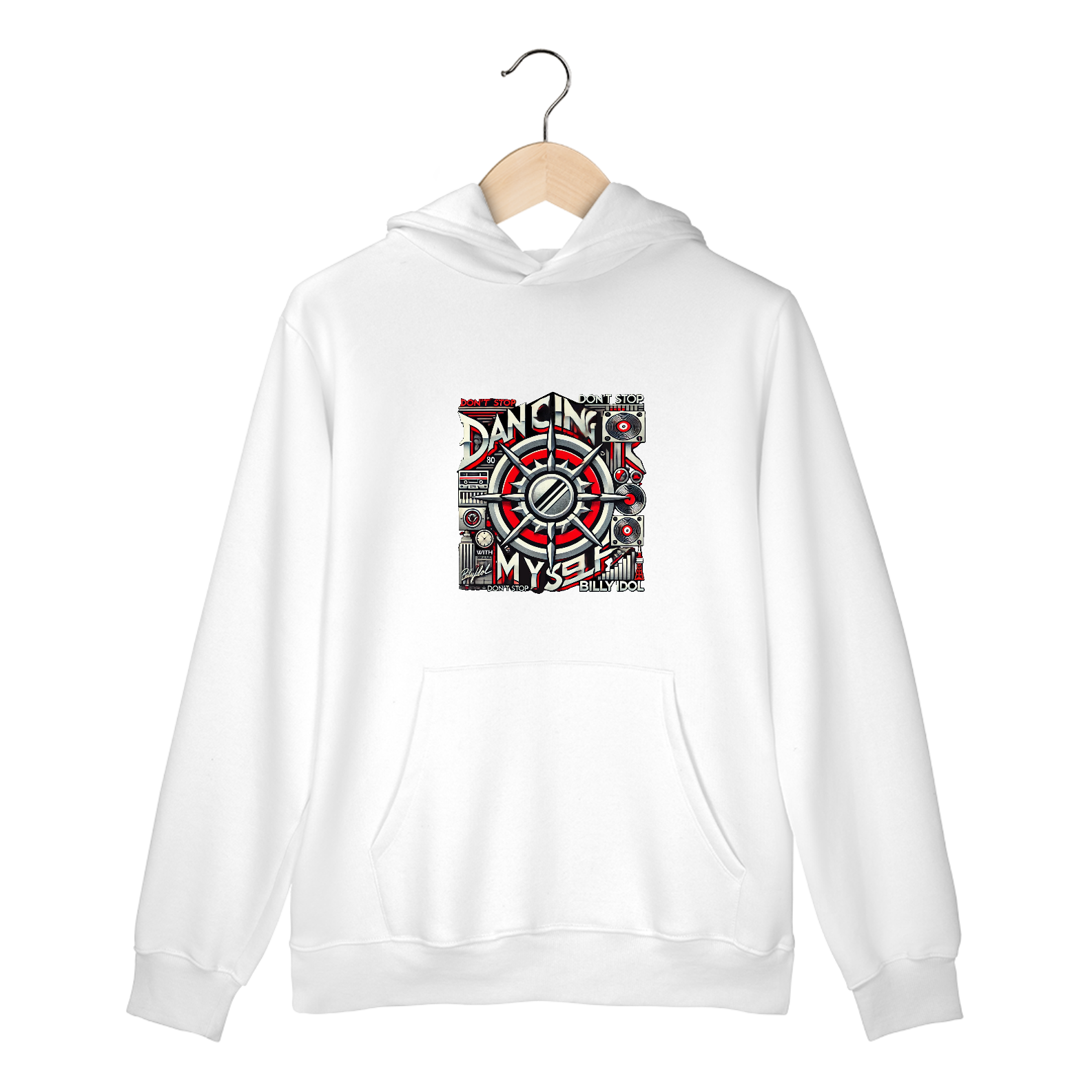 Nome do produto: Moletom Canguru Dancing With Myself