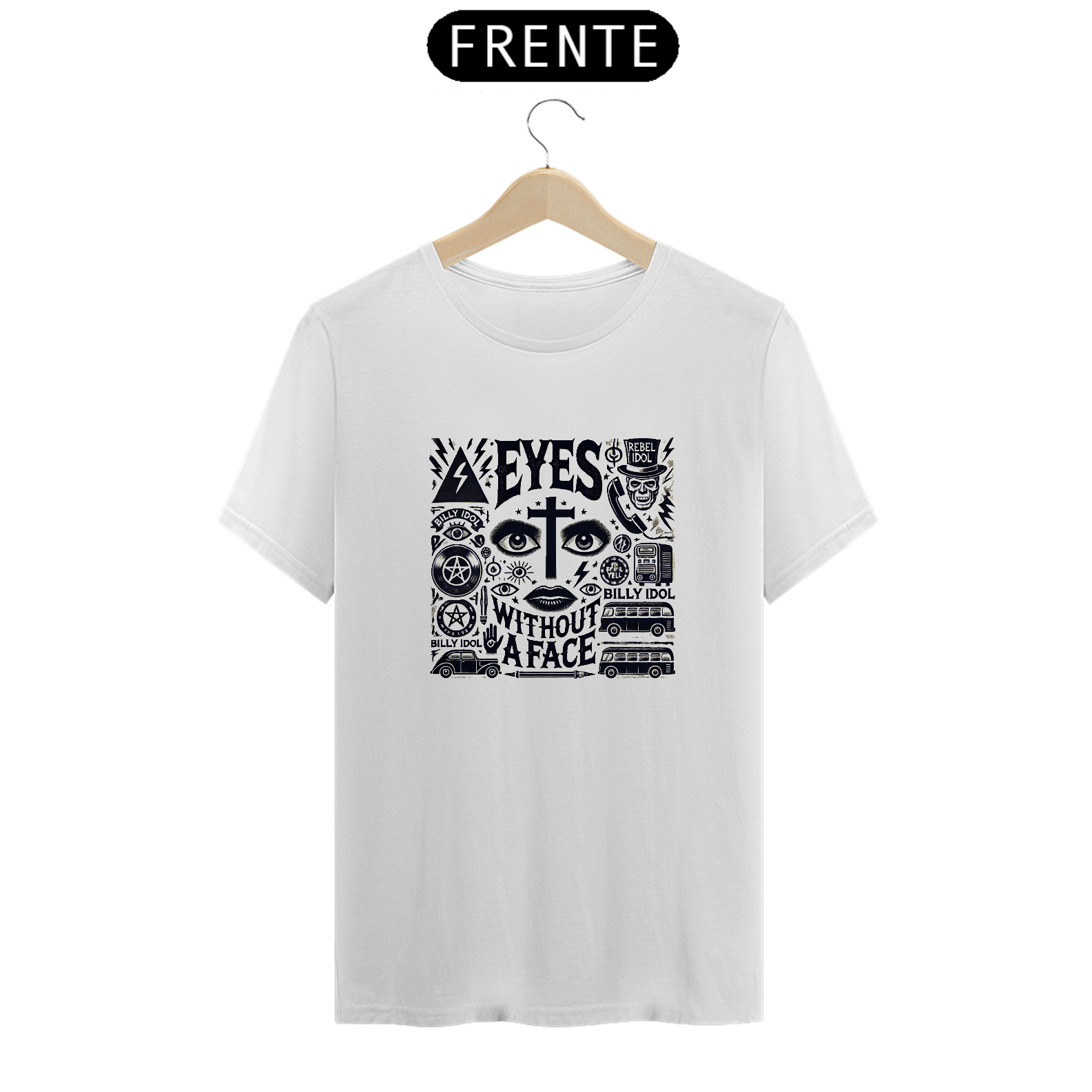 Nome do produto: Camiseta Eyes Without A Face