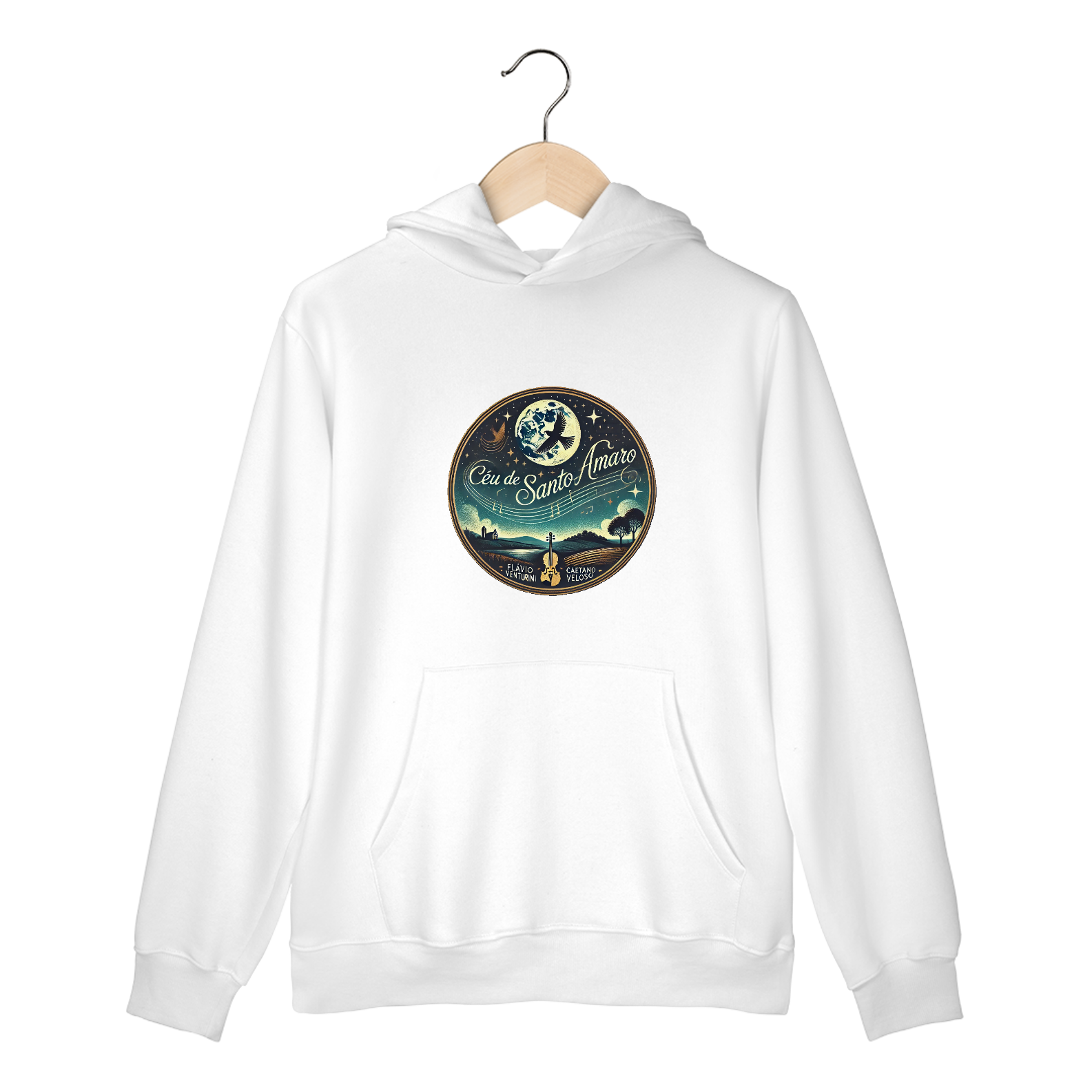 Nome do produto: Moletom Canguru Céu de Santo Amaro