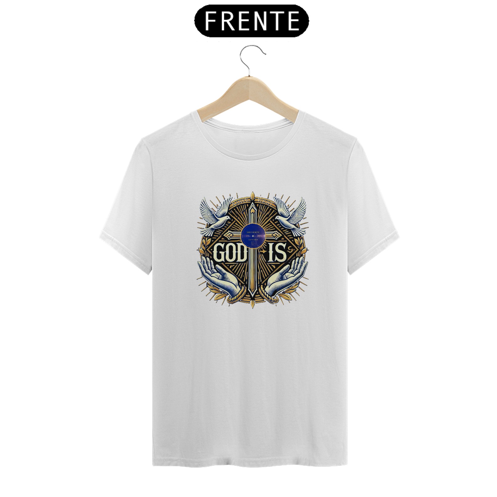 Nome do produto: Camiseta God Is