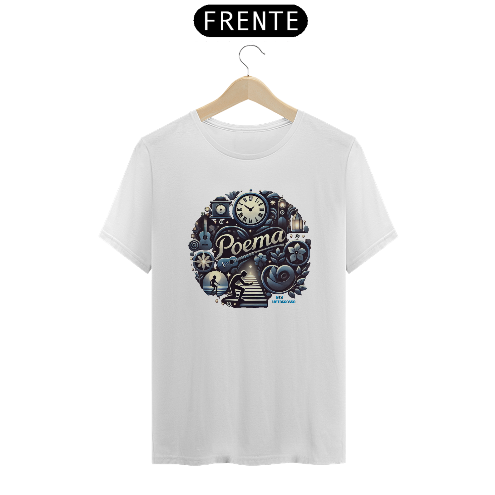 Nome do produto: Camiseta Poema