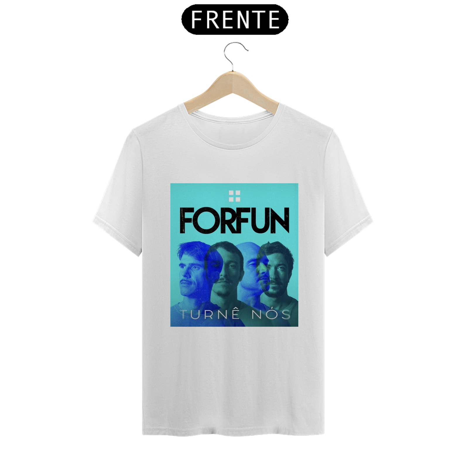 Nome do produto: Camiseta F.orfun Turnê Nós