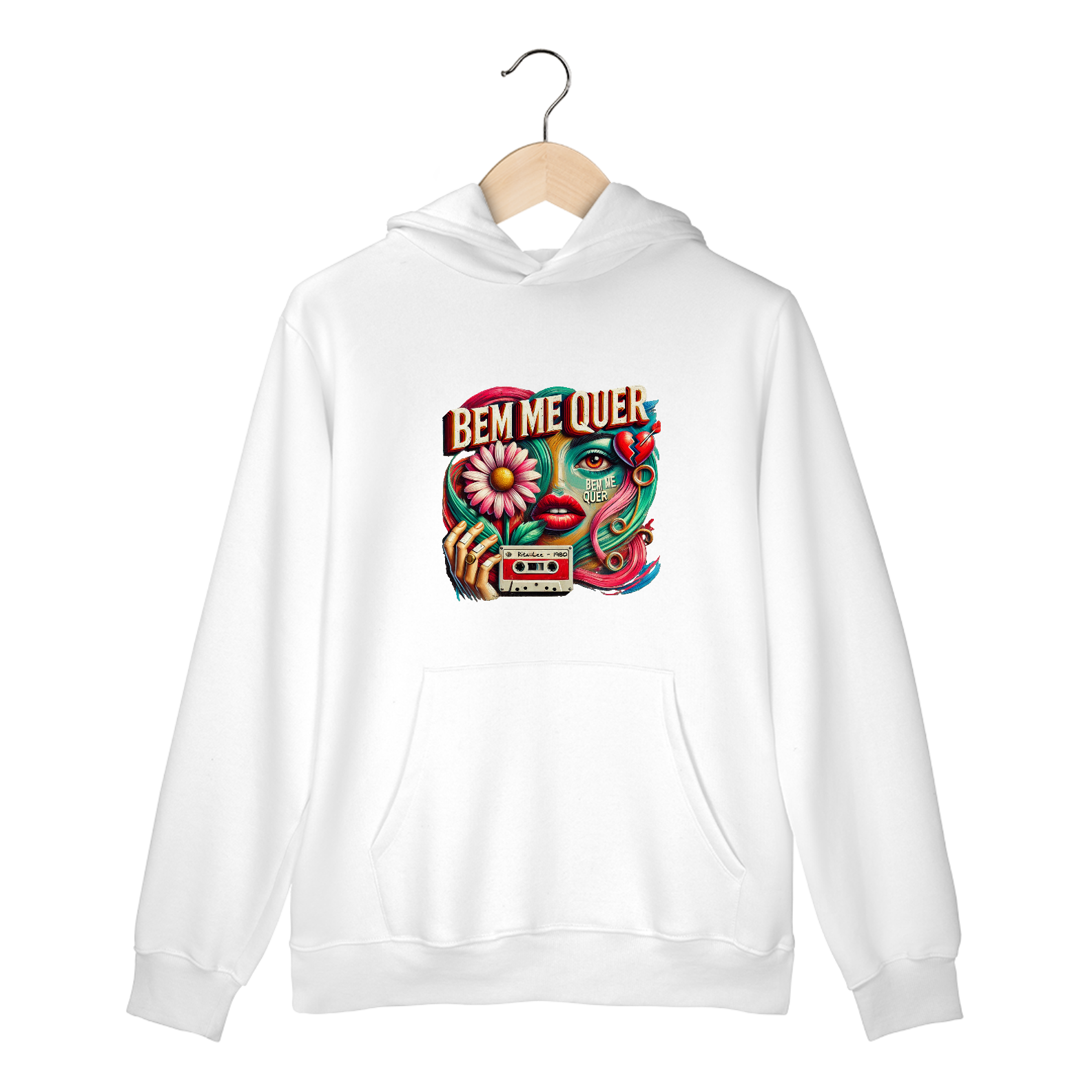 Nome do produto: Moletom Canguru Bem Me Quer