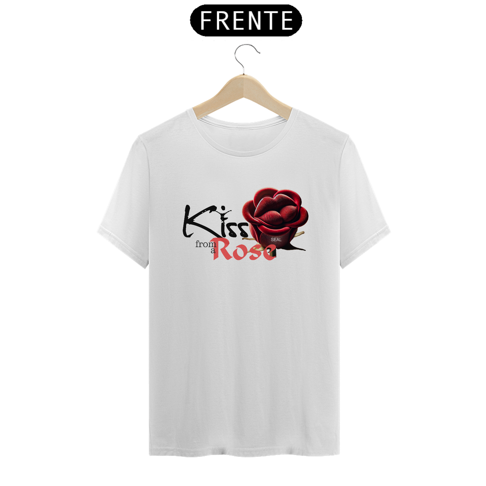 Nome do produto: Camiseta Kiss From A Rose