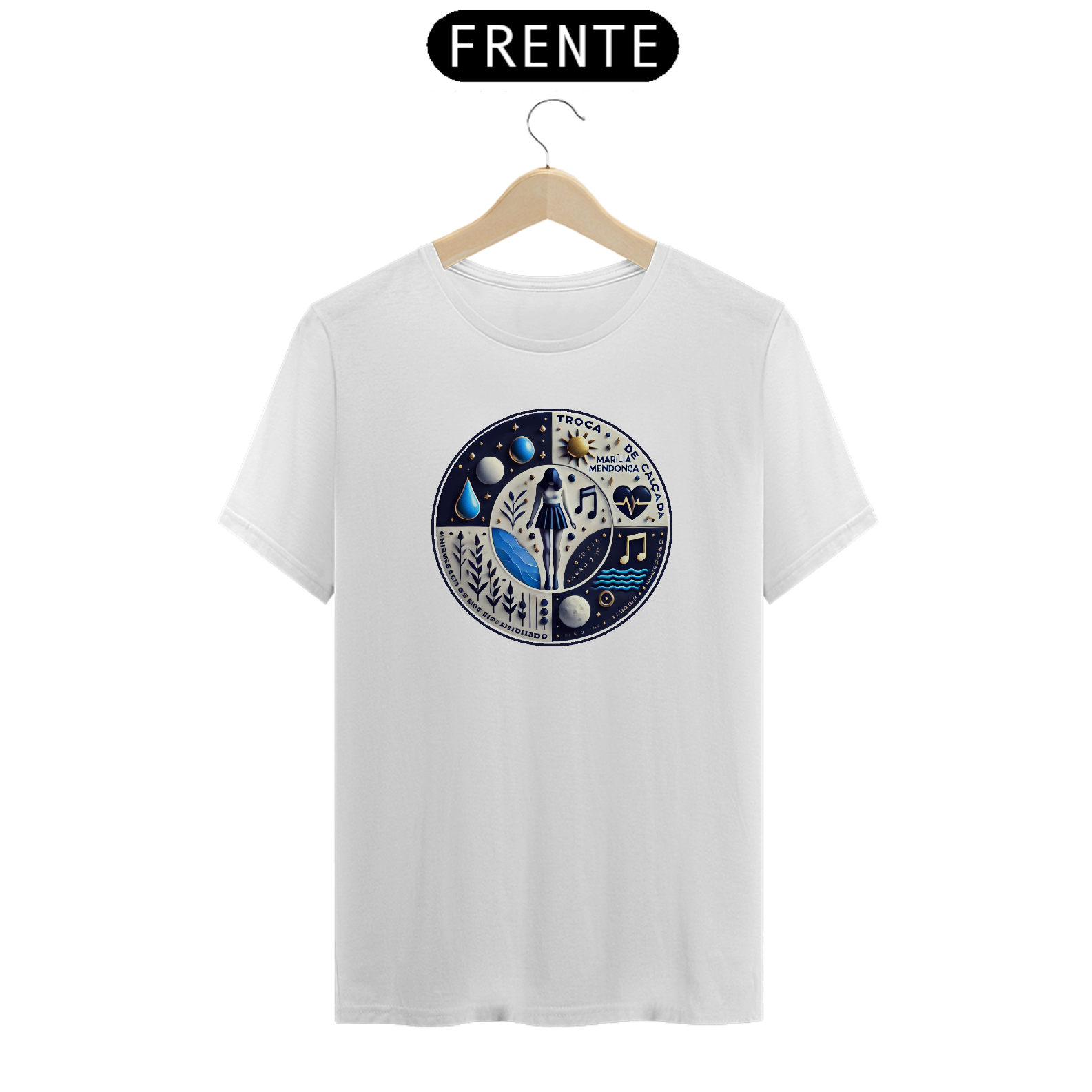 Nome do produto: Camiseta Troca De Calçada