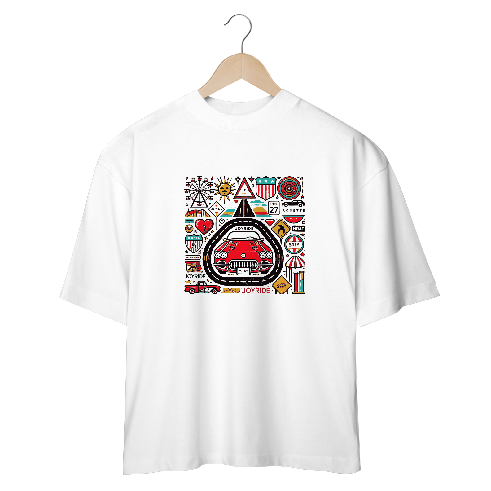 Nome do produto: camiseta oversized joyride