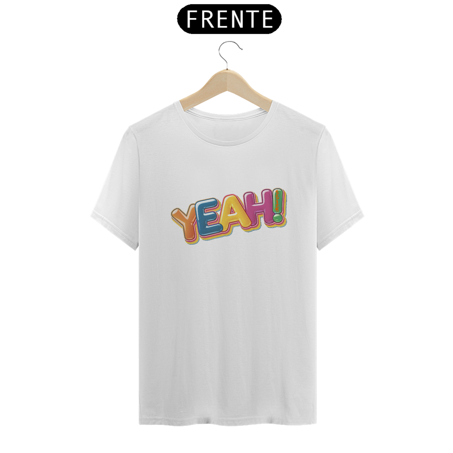 Nome do produto: Camiseta Yeah!